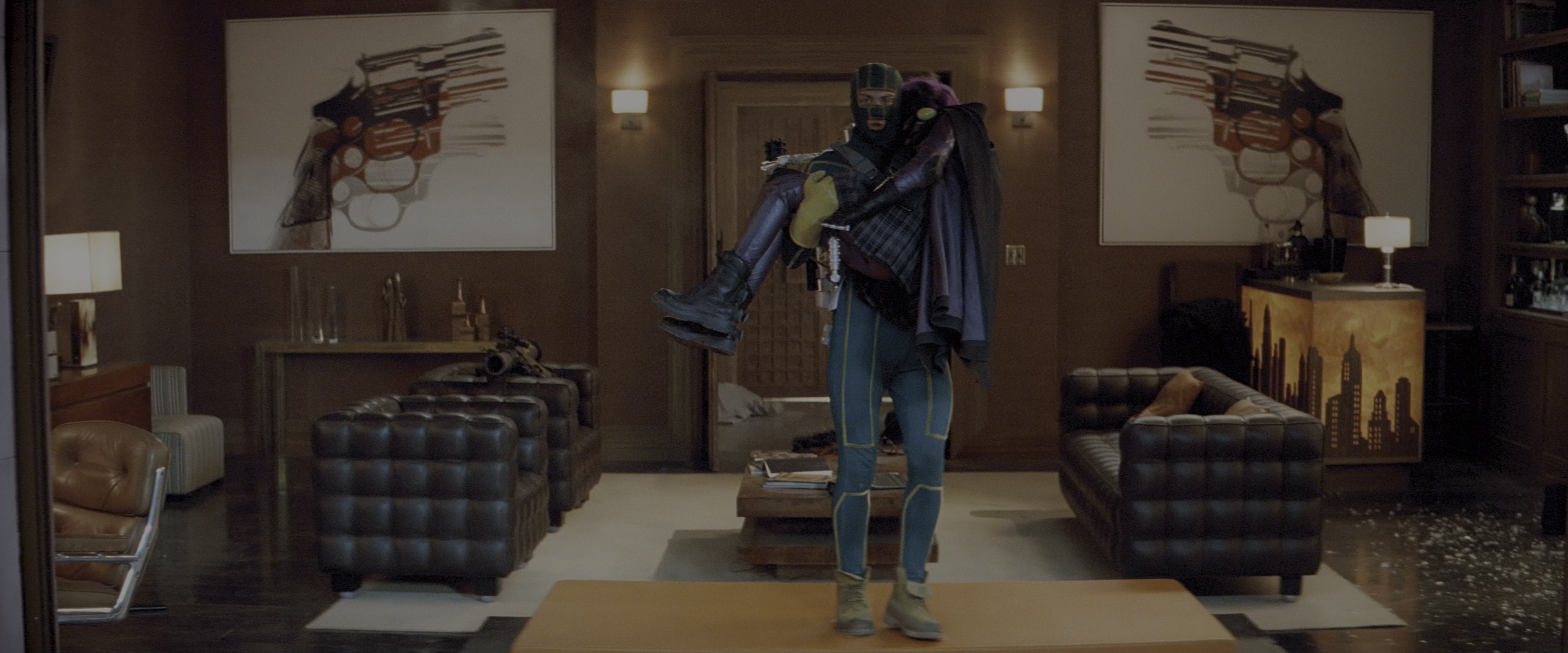 Kick-Ass (2010), wide, 2.40:1 — film still