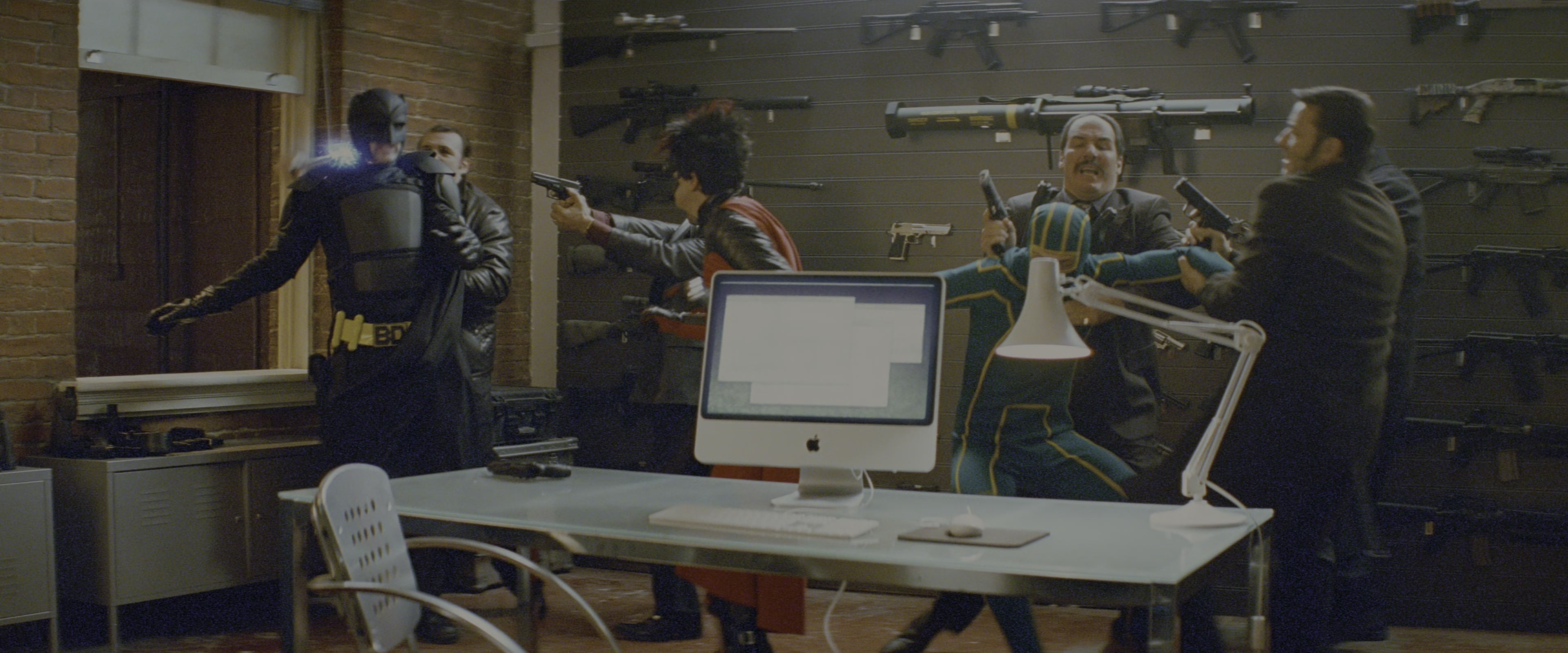 Kick-Ass (2010), wide, 2.40:1 — film still