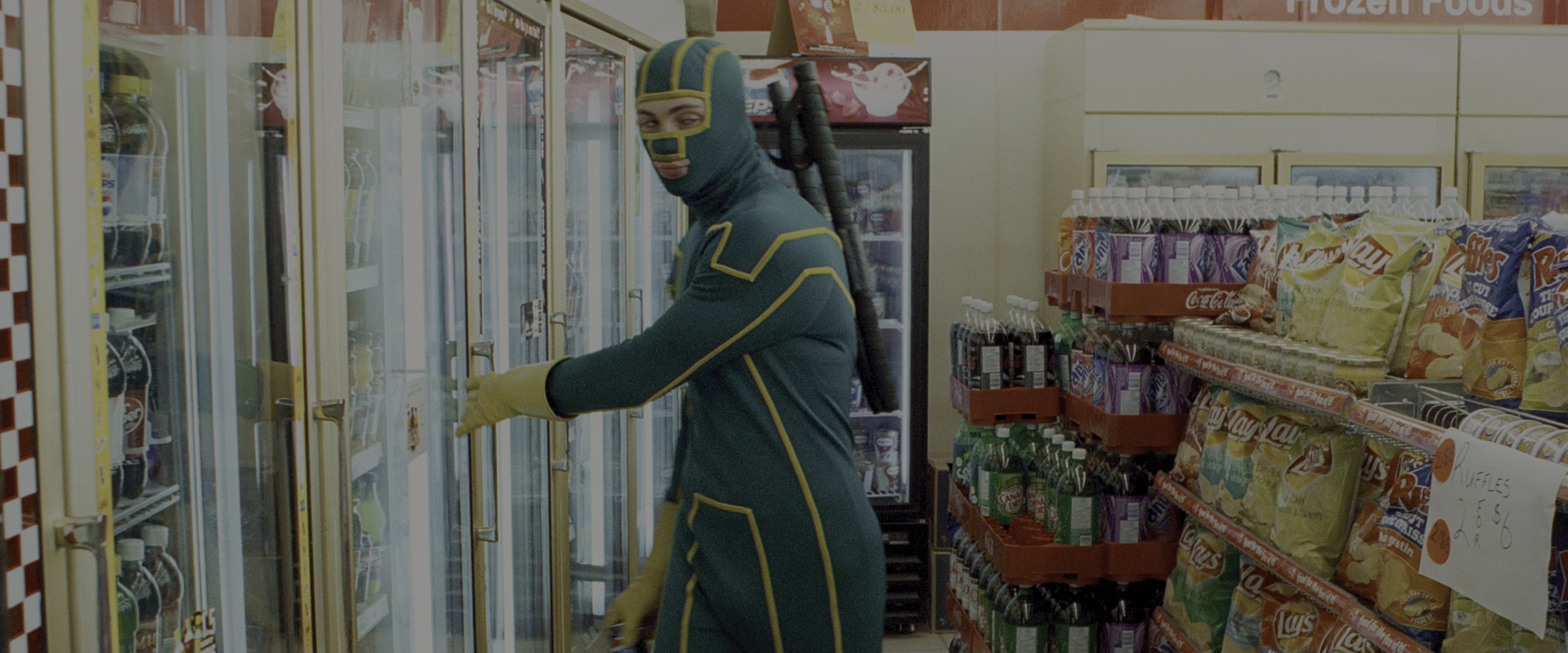 Kick-Ass (2010), wide, 2.40:1 — film still