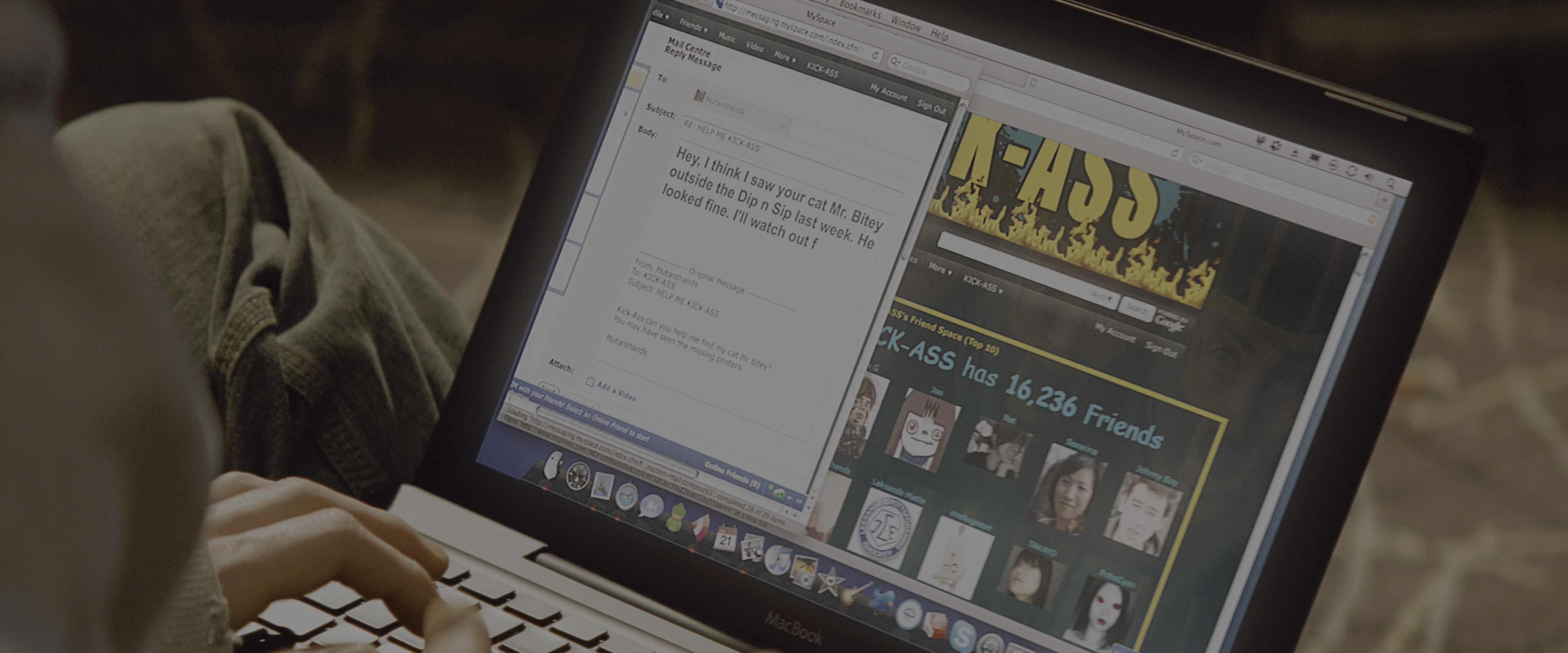 Kick-Ass (2010), wide, 2.40:1 — film still
