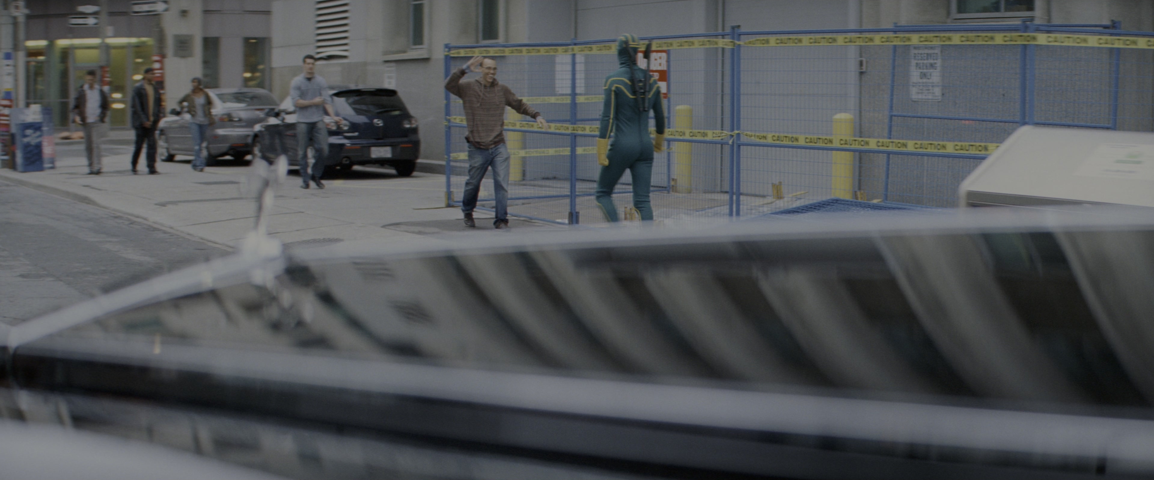 Kick-Ass (2010), wide, 2.40:1 — film still