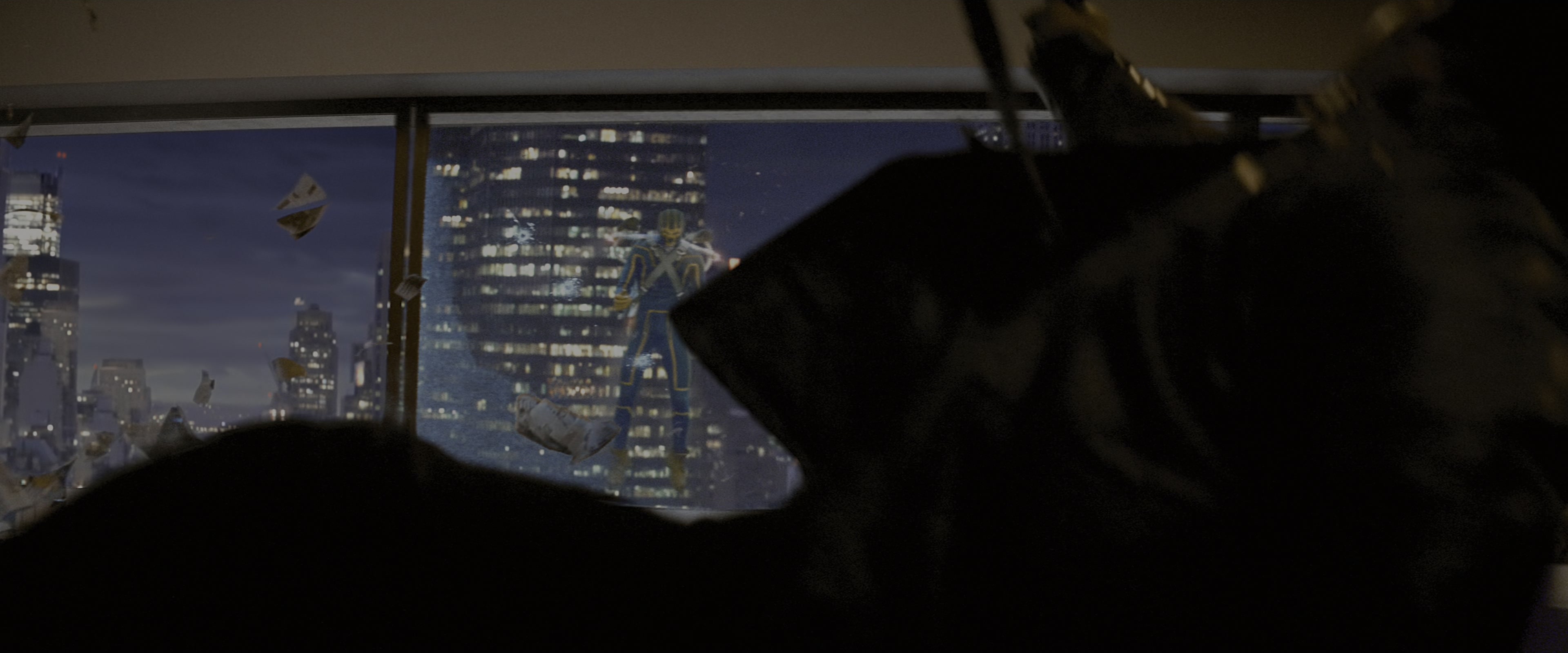 Kick-Ass (2010), wide, 2.40:1 — film still