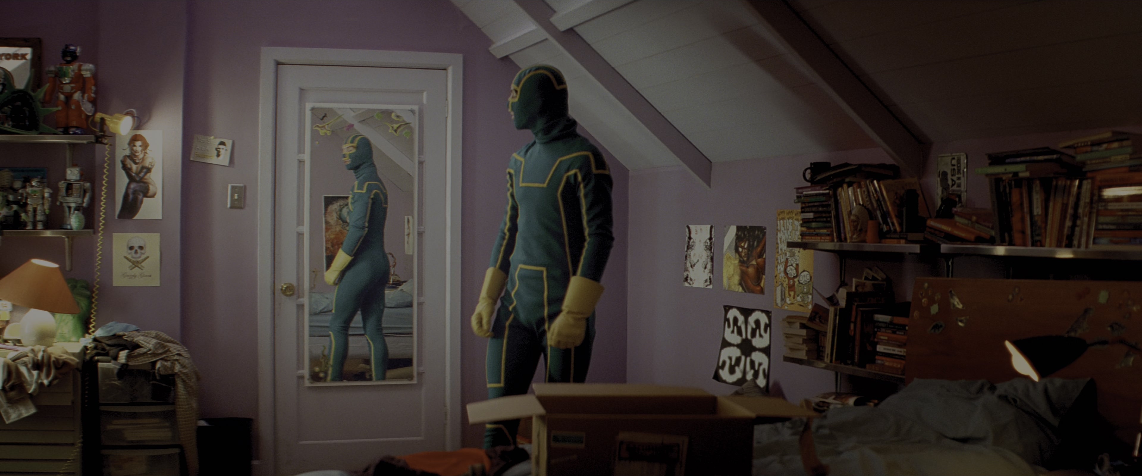 Kick-Ass (2010), wide, 2.40:1 — film still