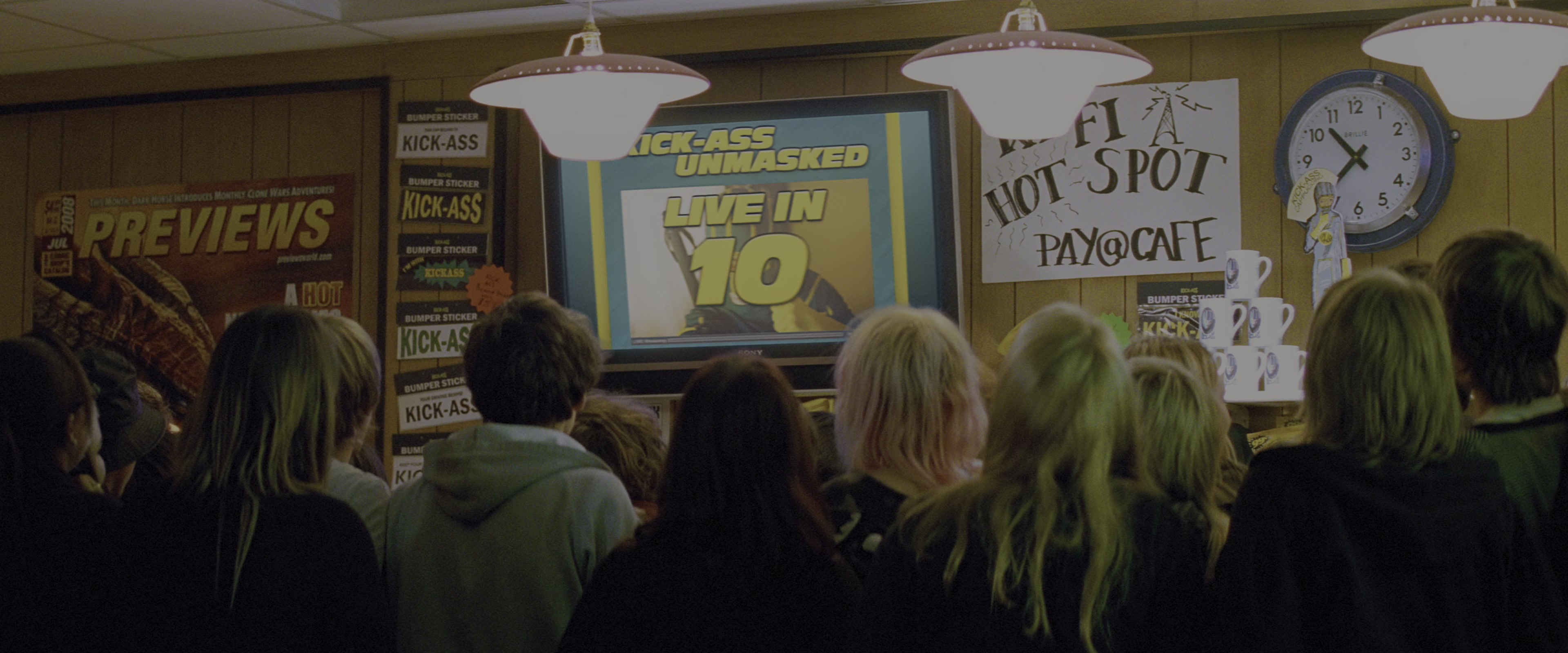 Kick-Ass (2010), wide, 2.40:1 — film still