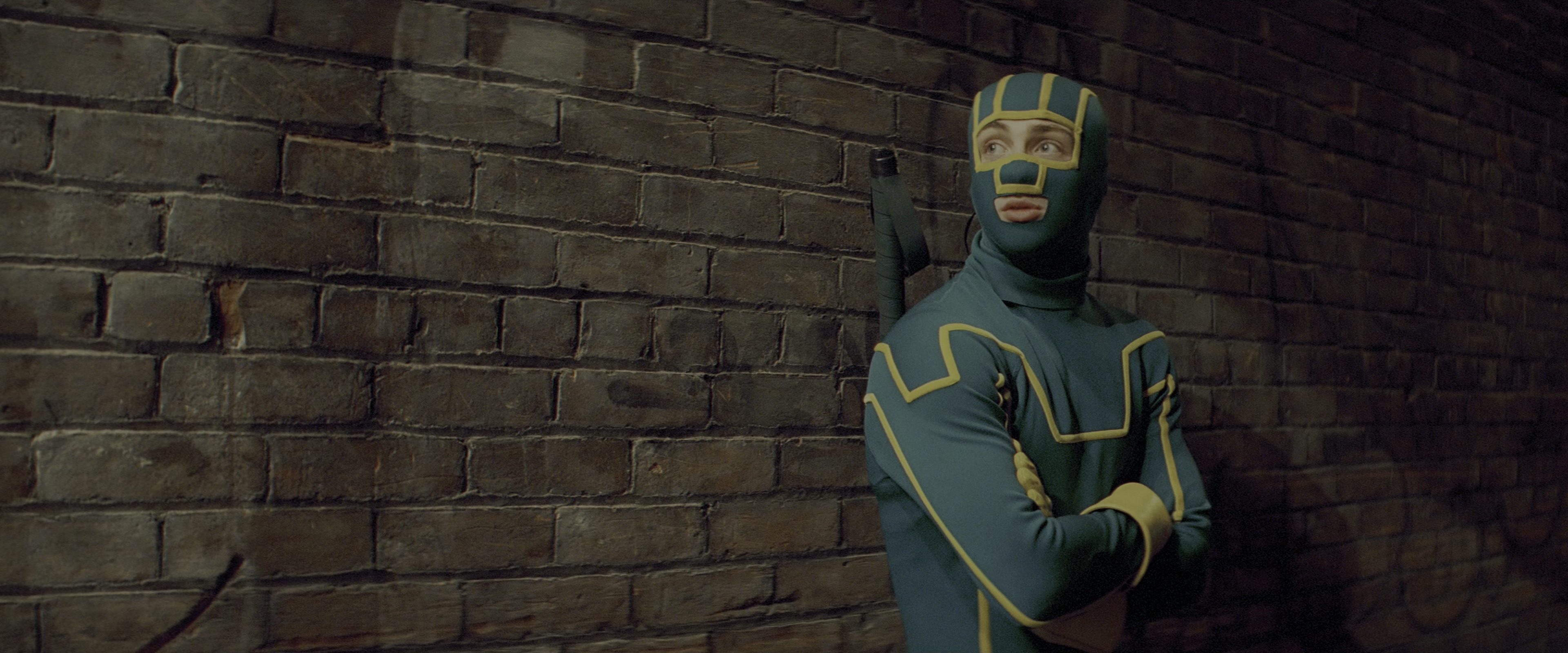Kick-Ass (2010), wide, 2.40:1 — film still