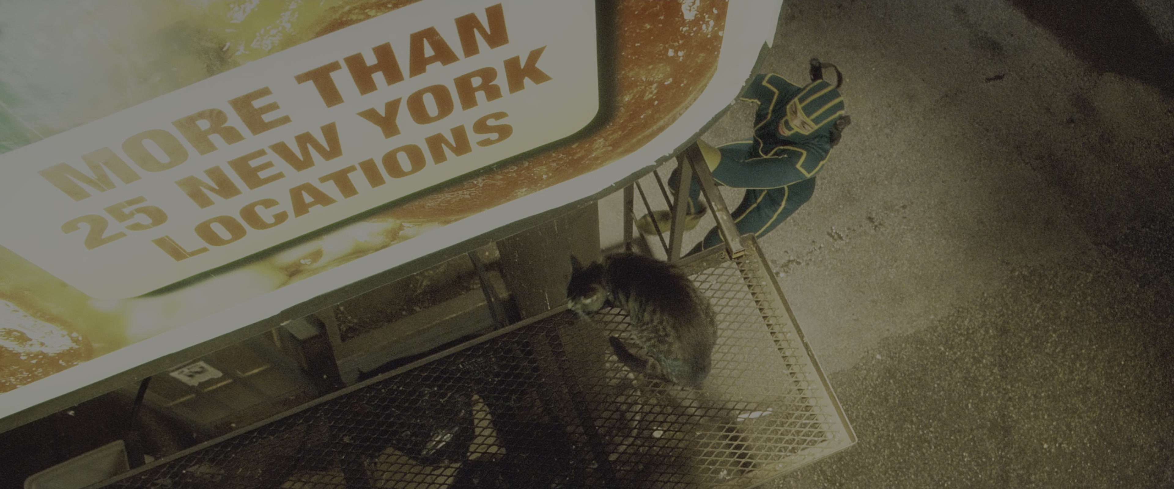 Kick-Ass (2010), wide, 2.40:1 — film still