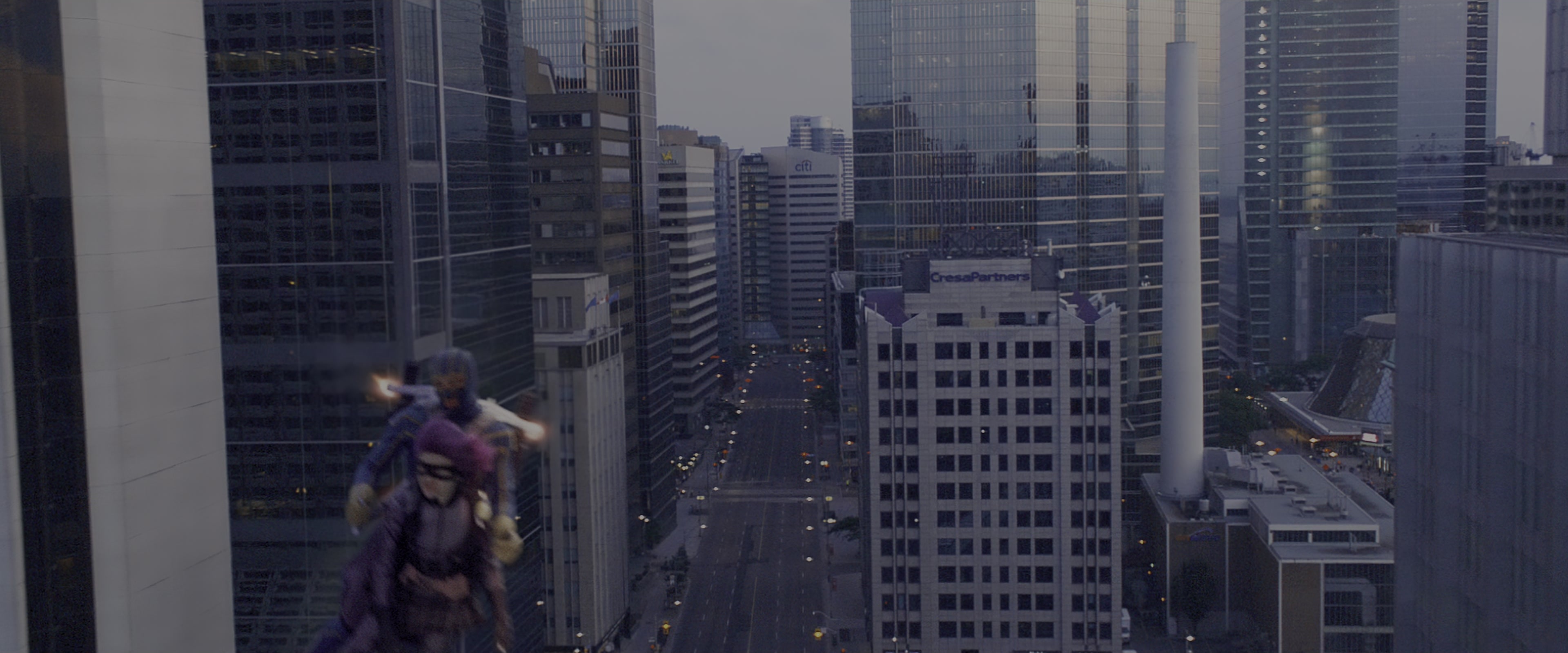 Kick-Ass (2010), wide, 2.40:1 — film still