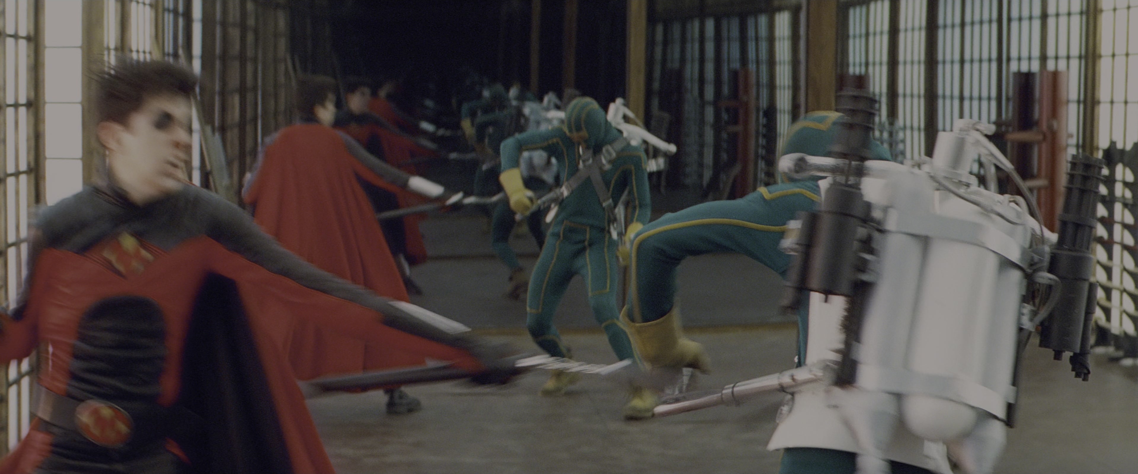Kick-Ass (2010), wide, 2.40:1 — film still