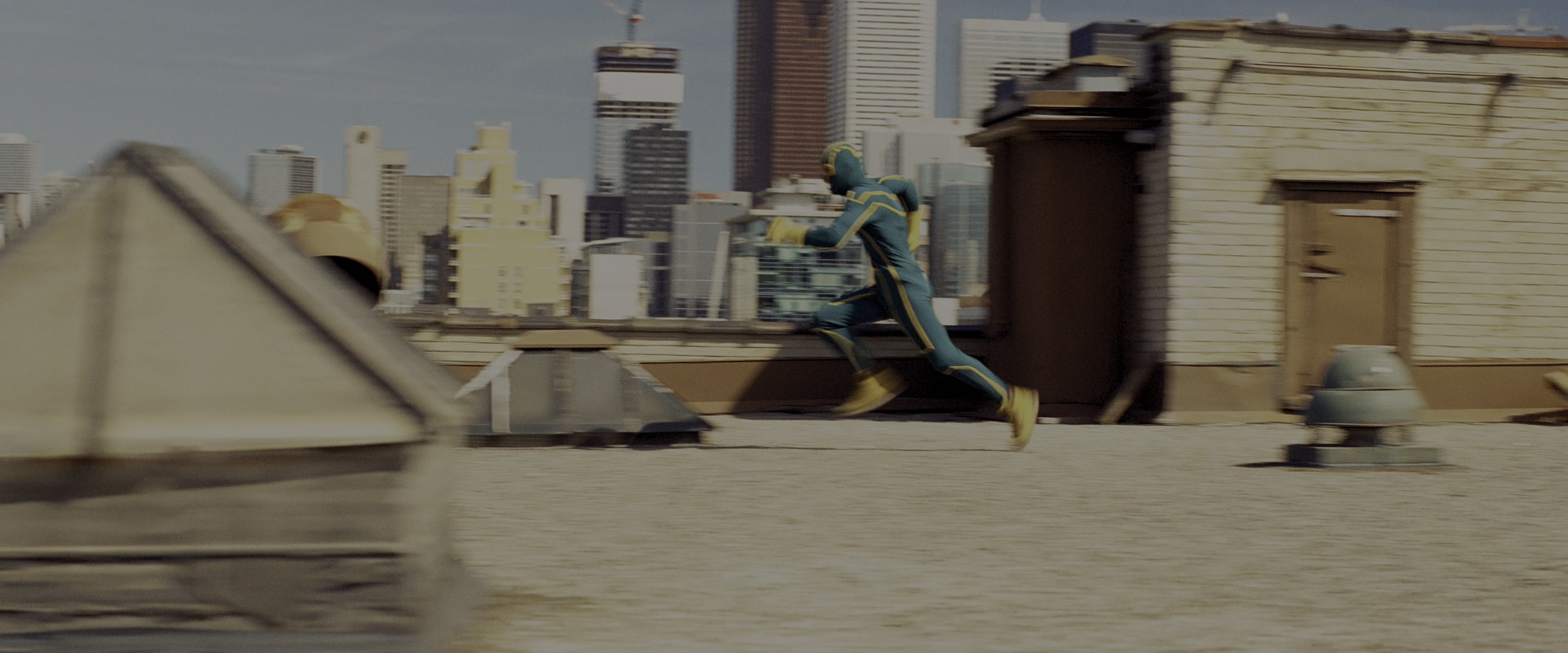 Kick-Ass (2010), wide, 2.40:1 — film still