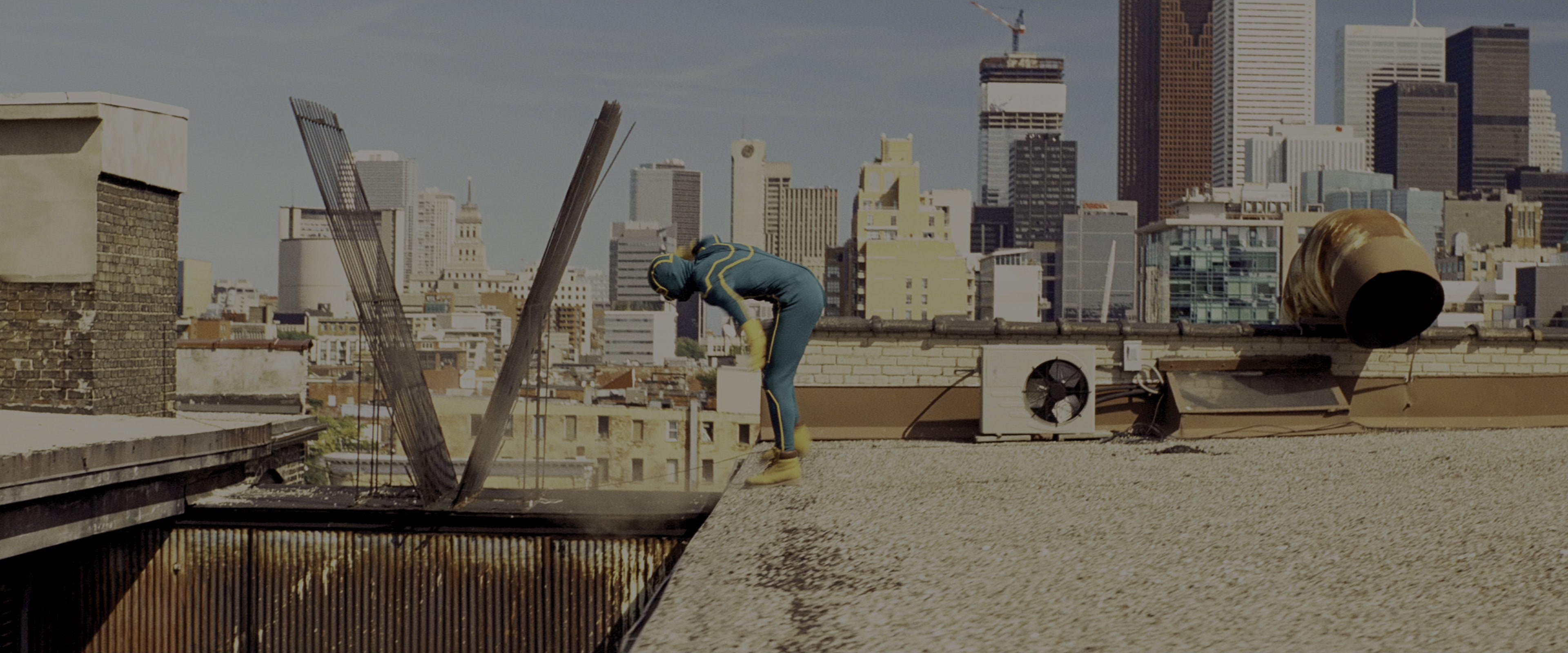 Kick-Ass (2010), wide, 2.40:1 — film still