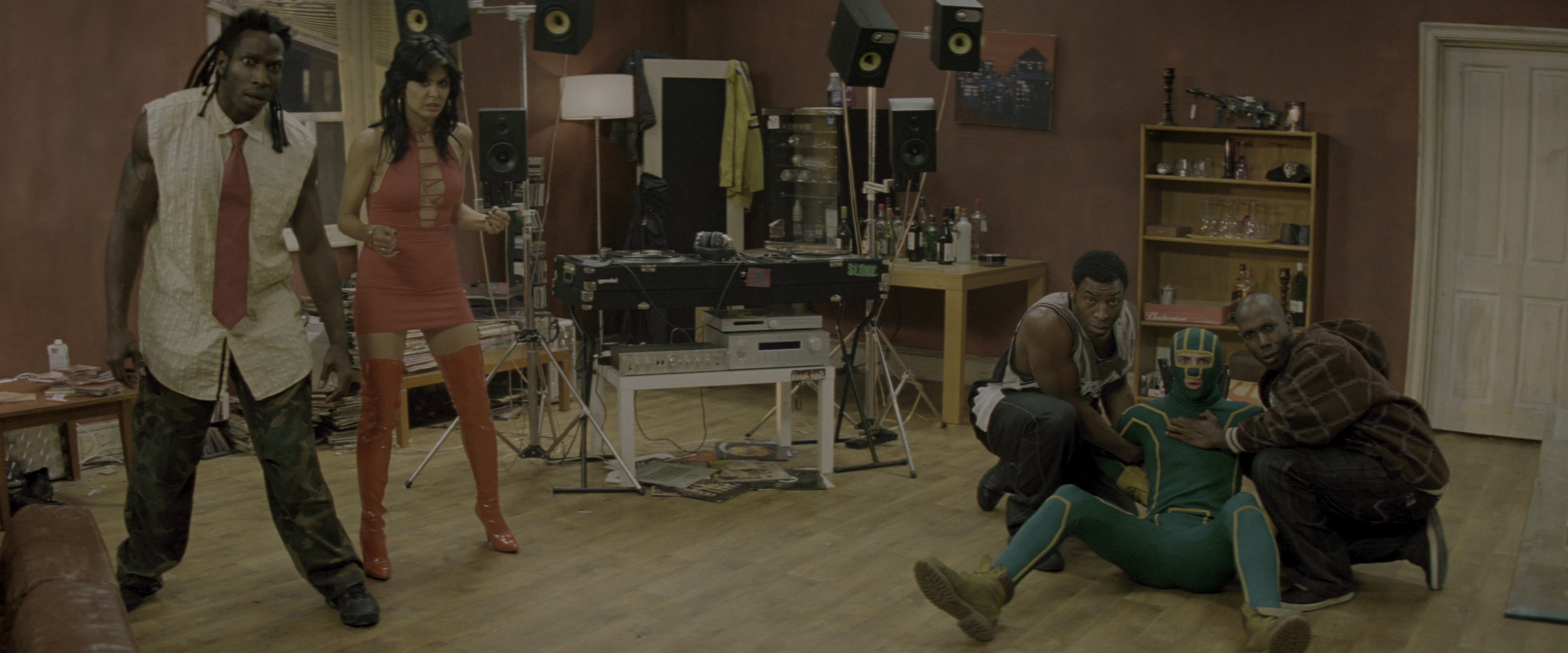 Kick-Ass (2010), wide, 2.40:1 — film still