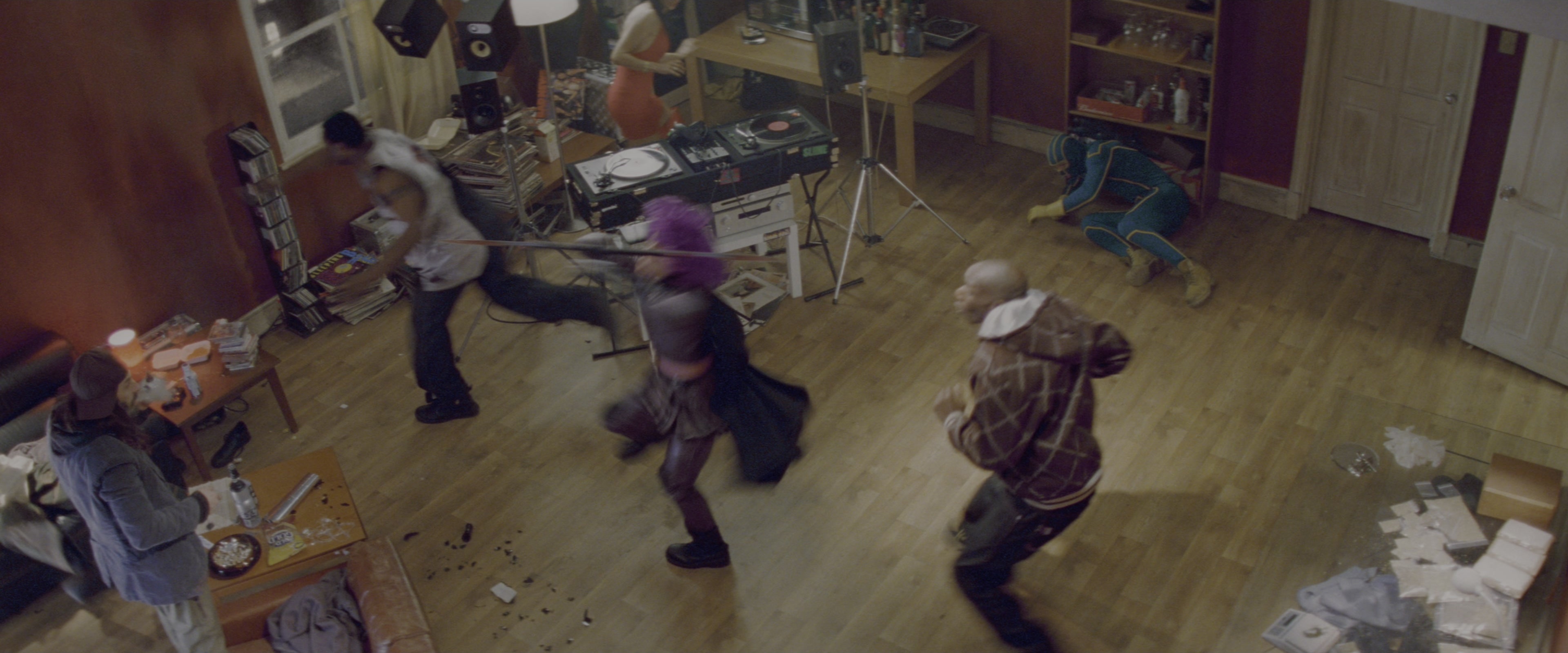 Kick-Ass (2010), wide, 2.40:1 — film still