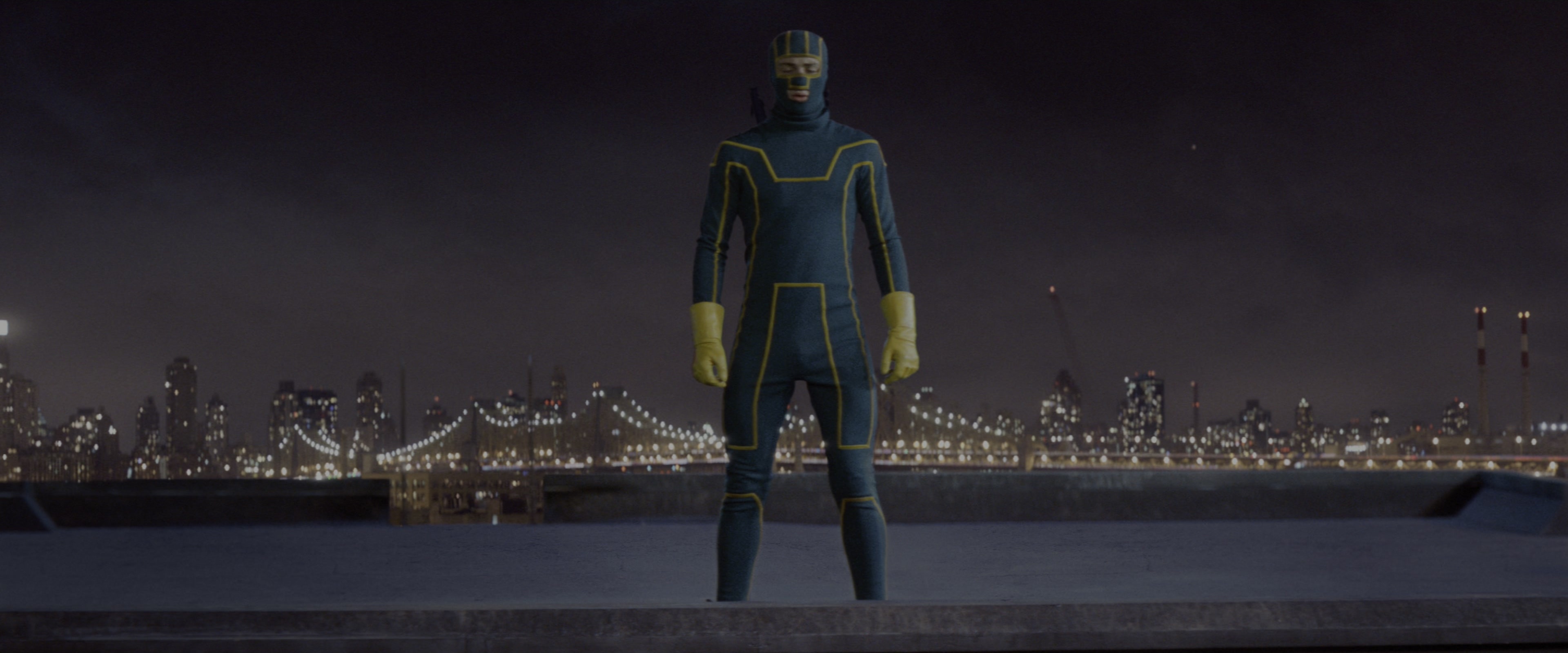 Kick-Ass (2010), wide, 2.40:1 — film still