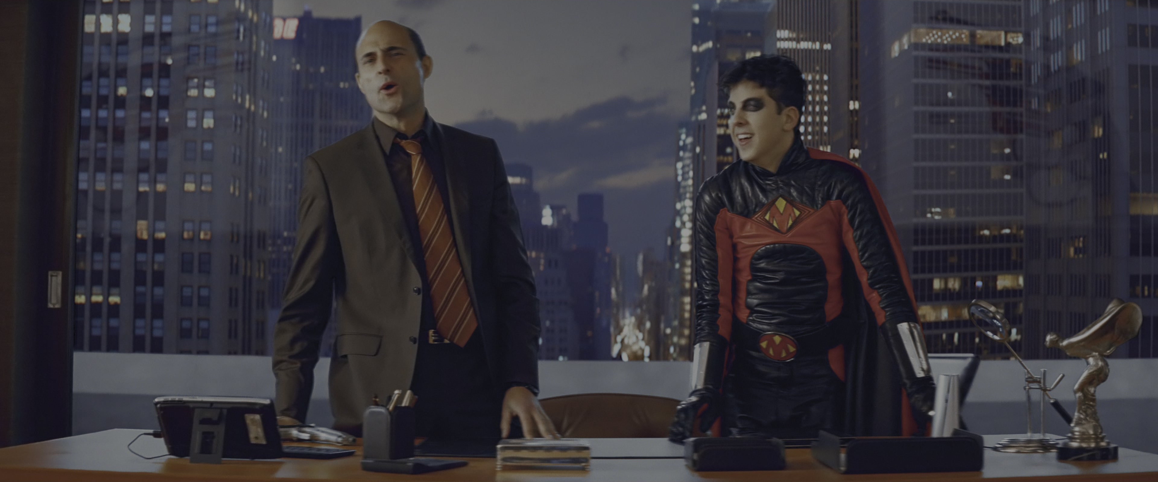 Kick-Ass (2010), wide, 2.40:1 — film still