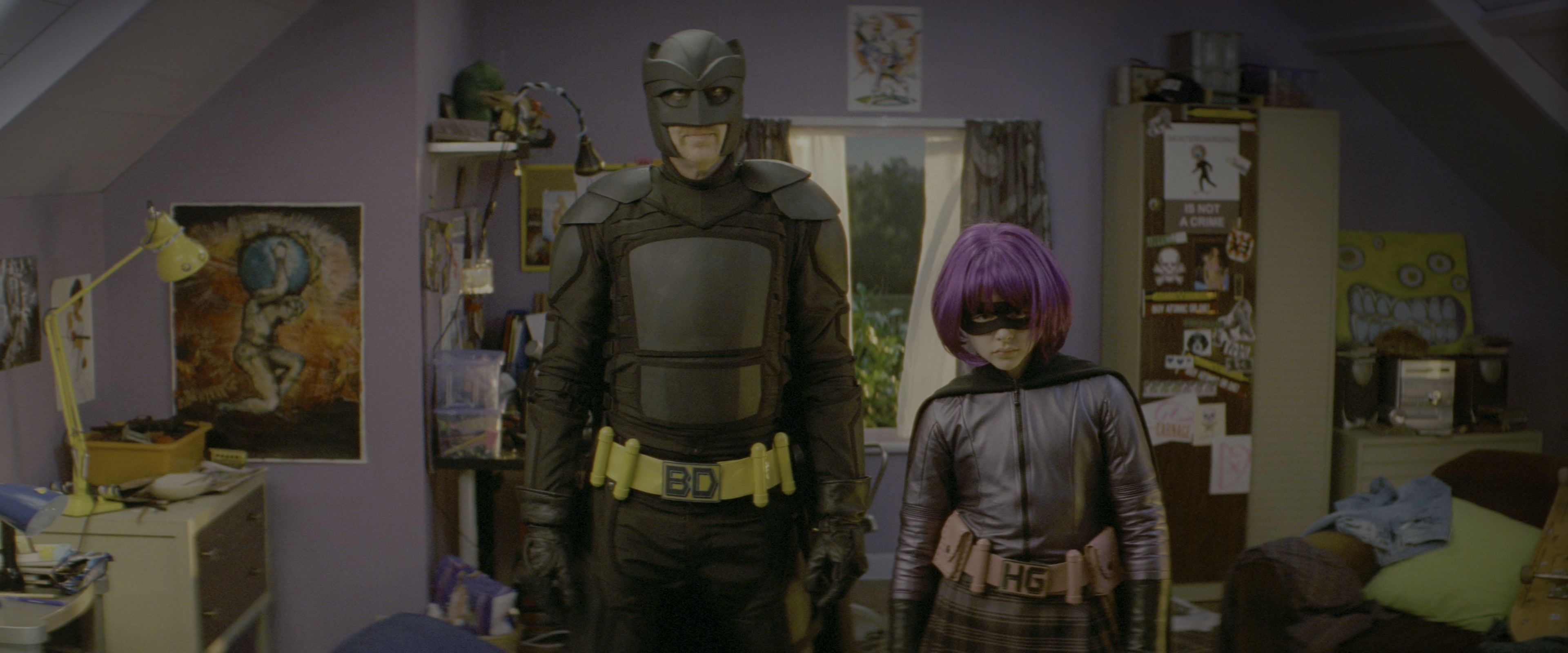 Kick-Ass (2010), wide, 2.40:1 — film still