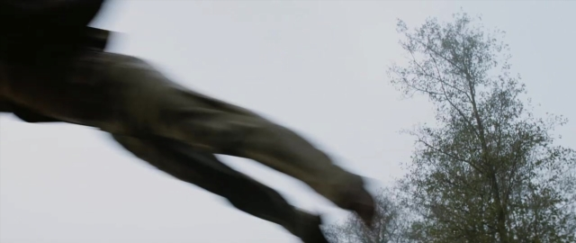 Wide shot frame from 101 Dalmatians — person