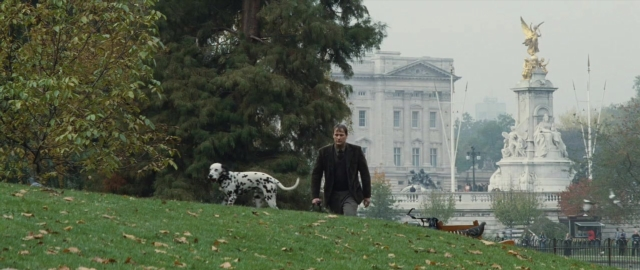 Frame from 101 Dalmatians — walking, dog, coat