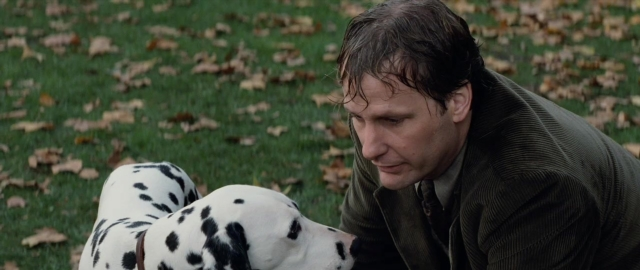 Frame from 101 Dalmatians — dog, face, hair