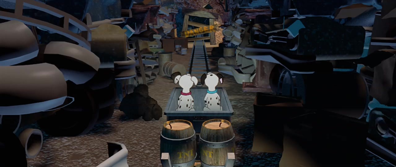 101 Dalmatians (1996), wide, 2.37:1 — film still