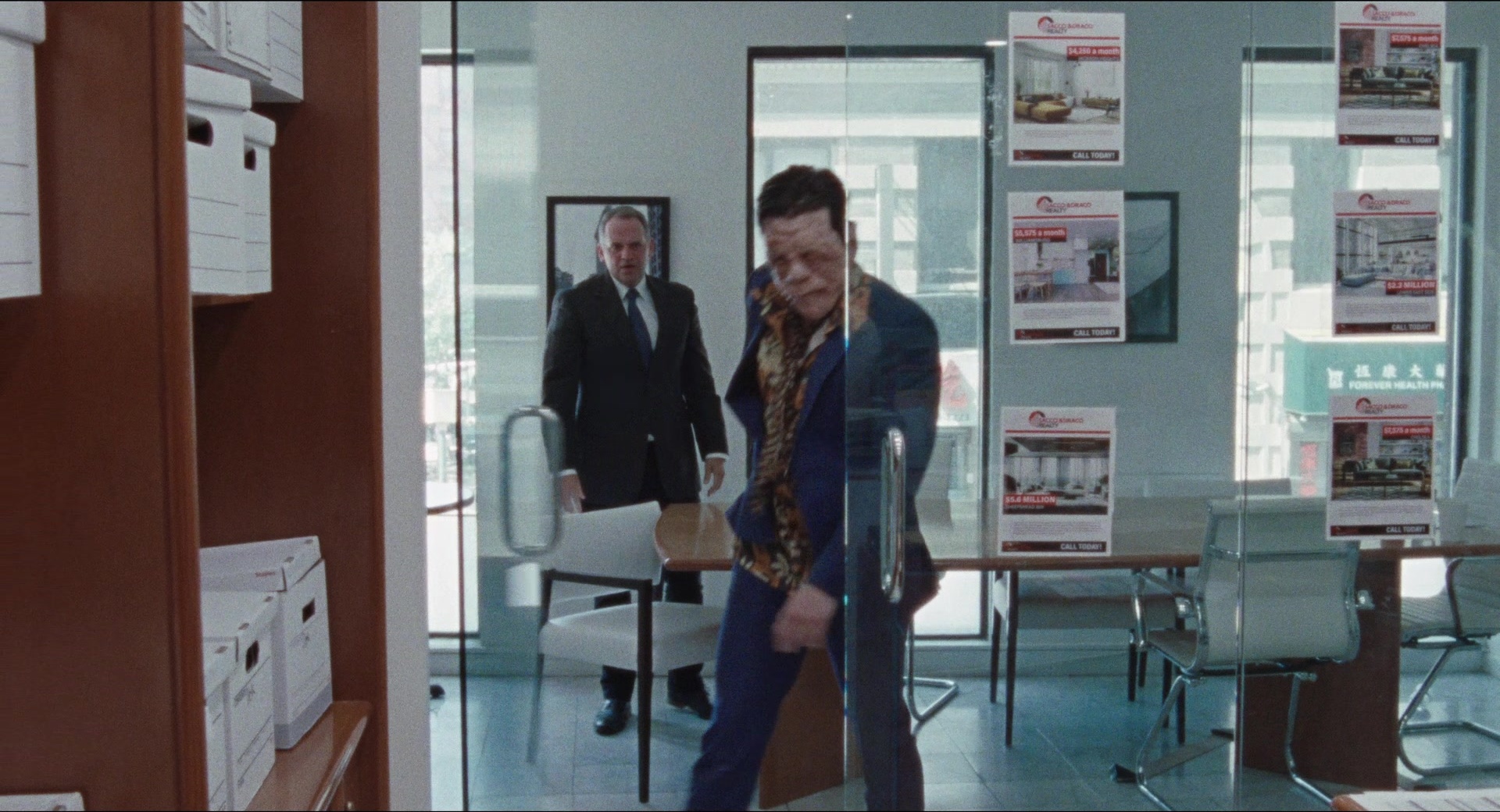 A Different Man (2024), wide, 1.85:1 — film still