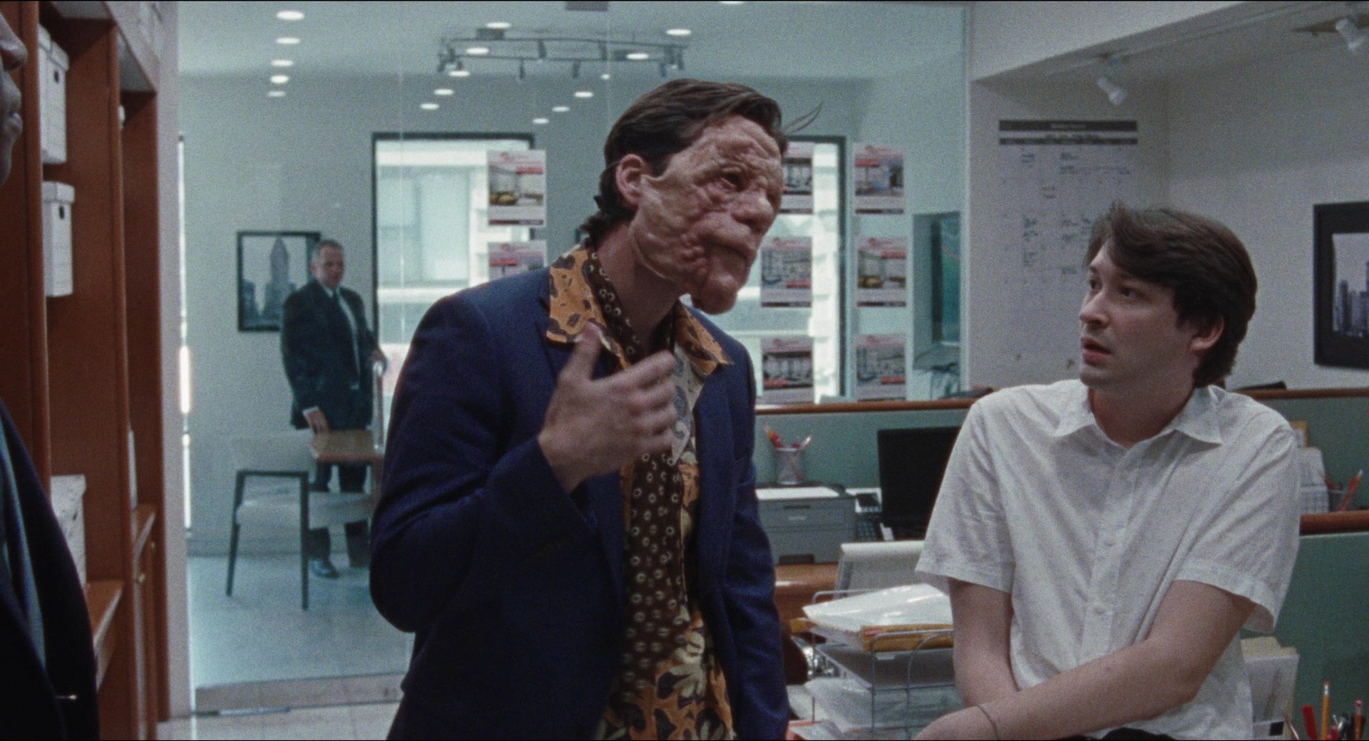 A Different Man (2024), wide, 1.85:1 — film still