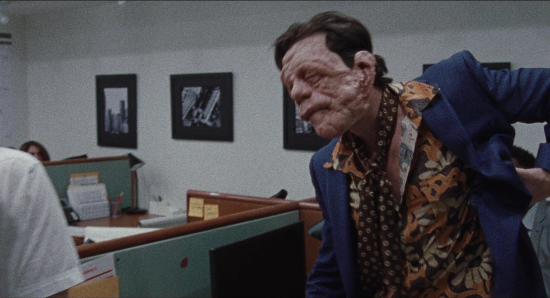 A Different Man (2024), wide, 1.85:1 — film still