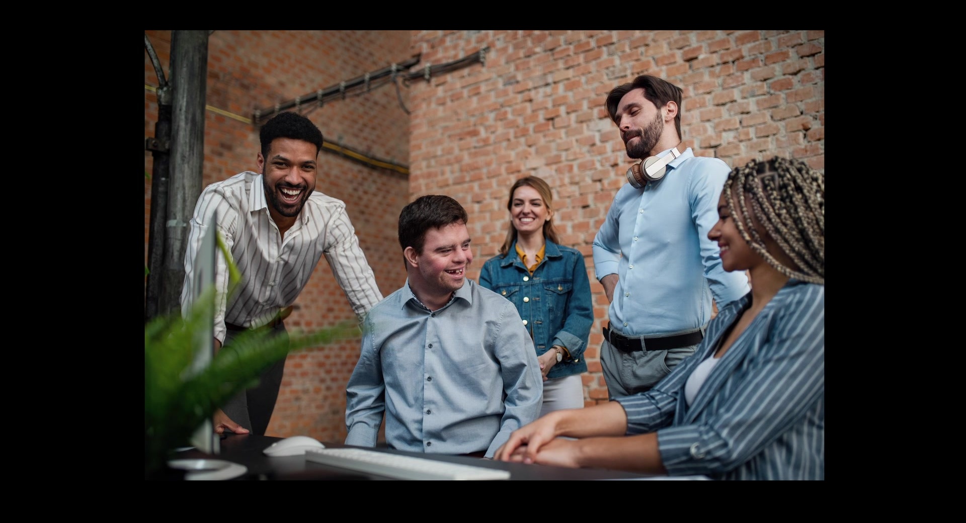 A Different Man (2024), wide, 1.85:1 — film still