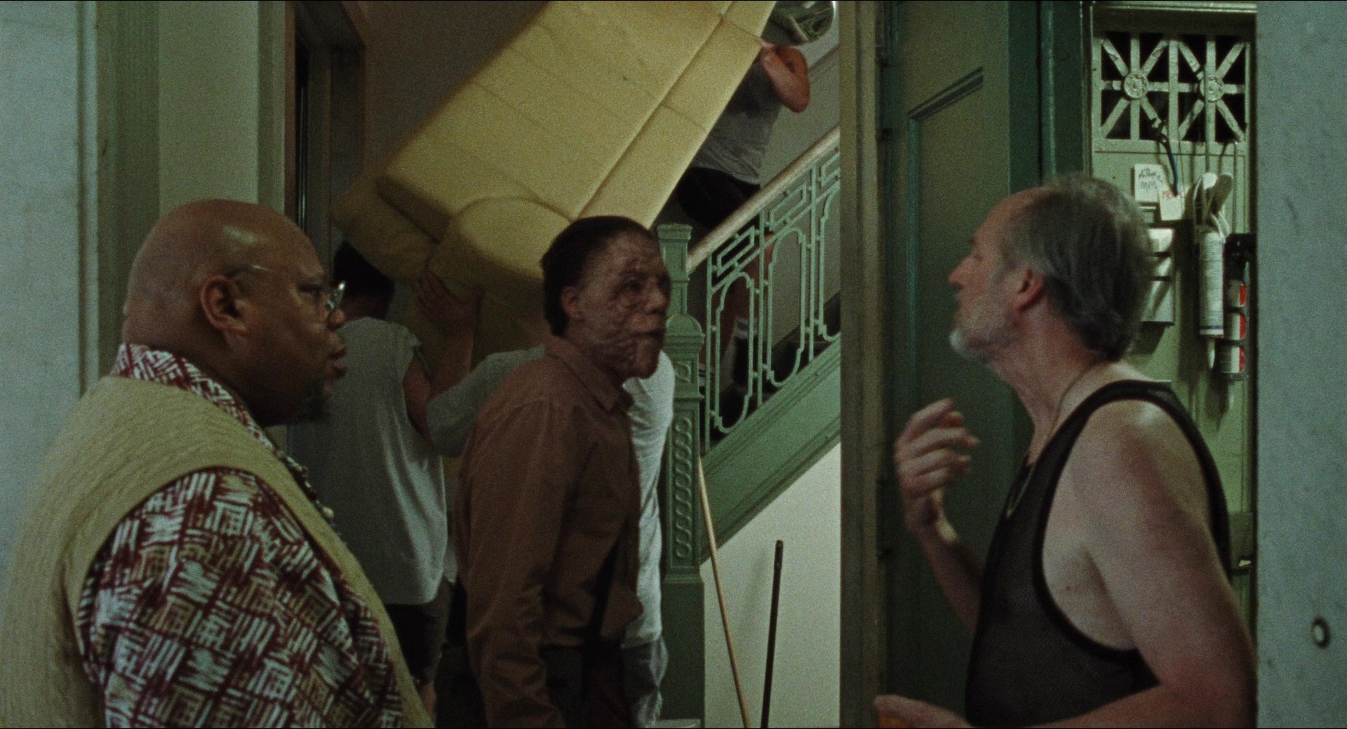A Different Man (2024), wide, 1.85:1 — film still