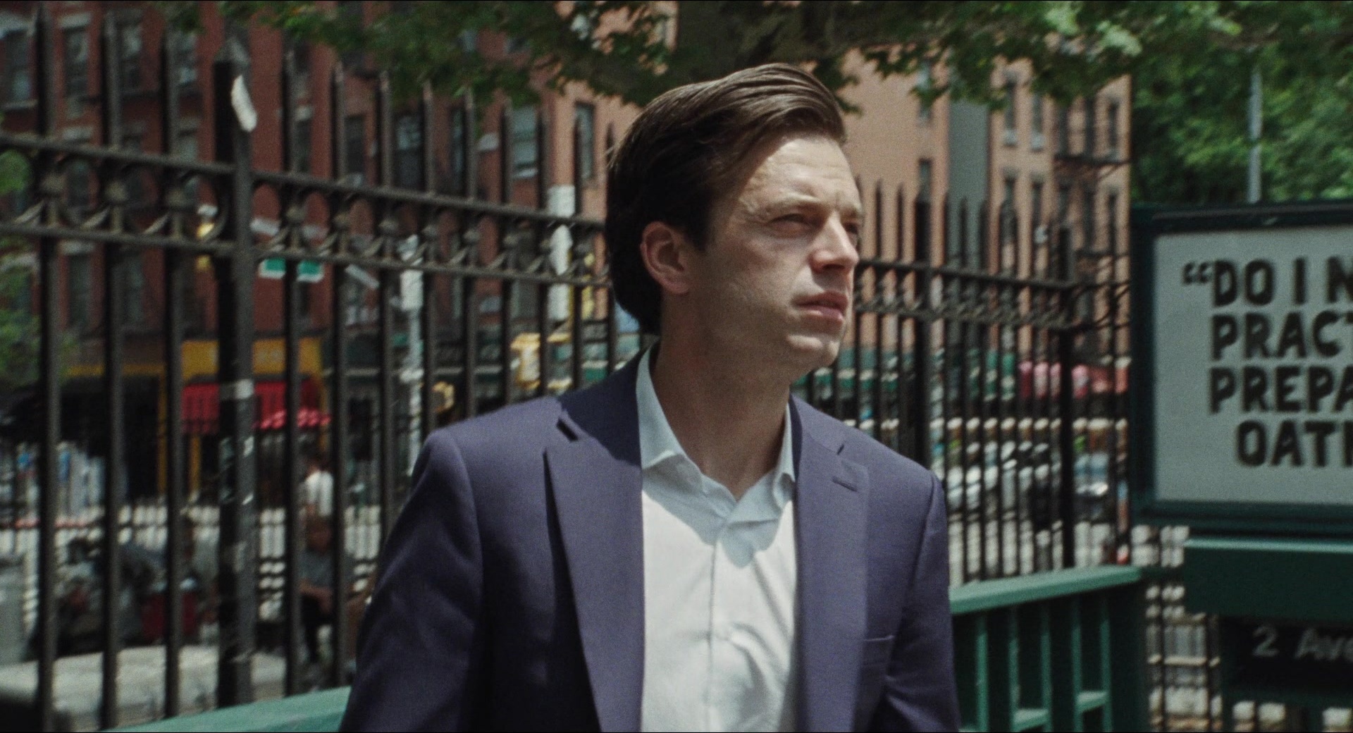 A Different Man (2024), wide, 1.85:1 — film still