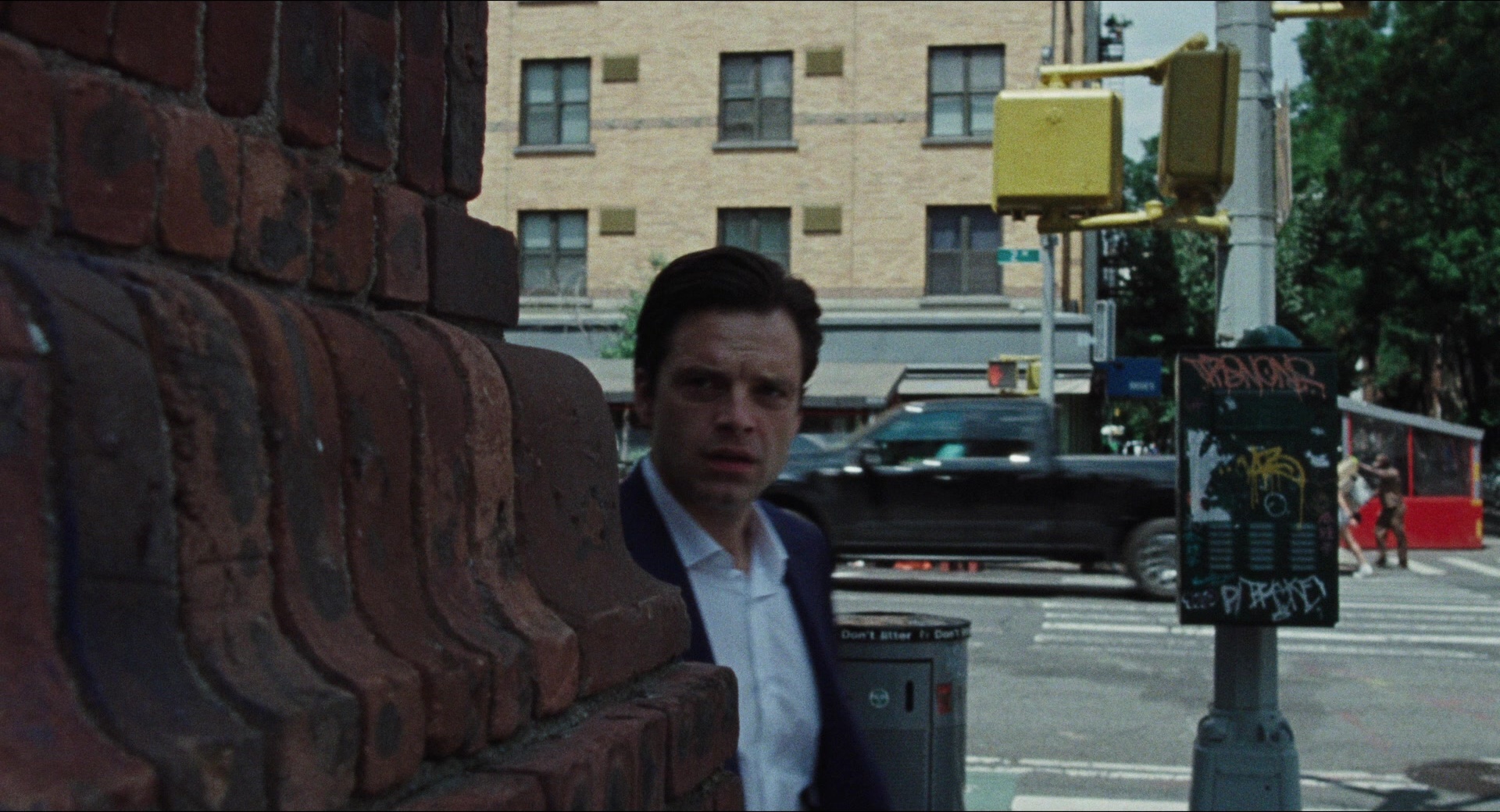 A Different Man (2024), wide, 1.85:1 — film still