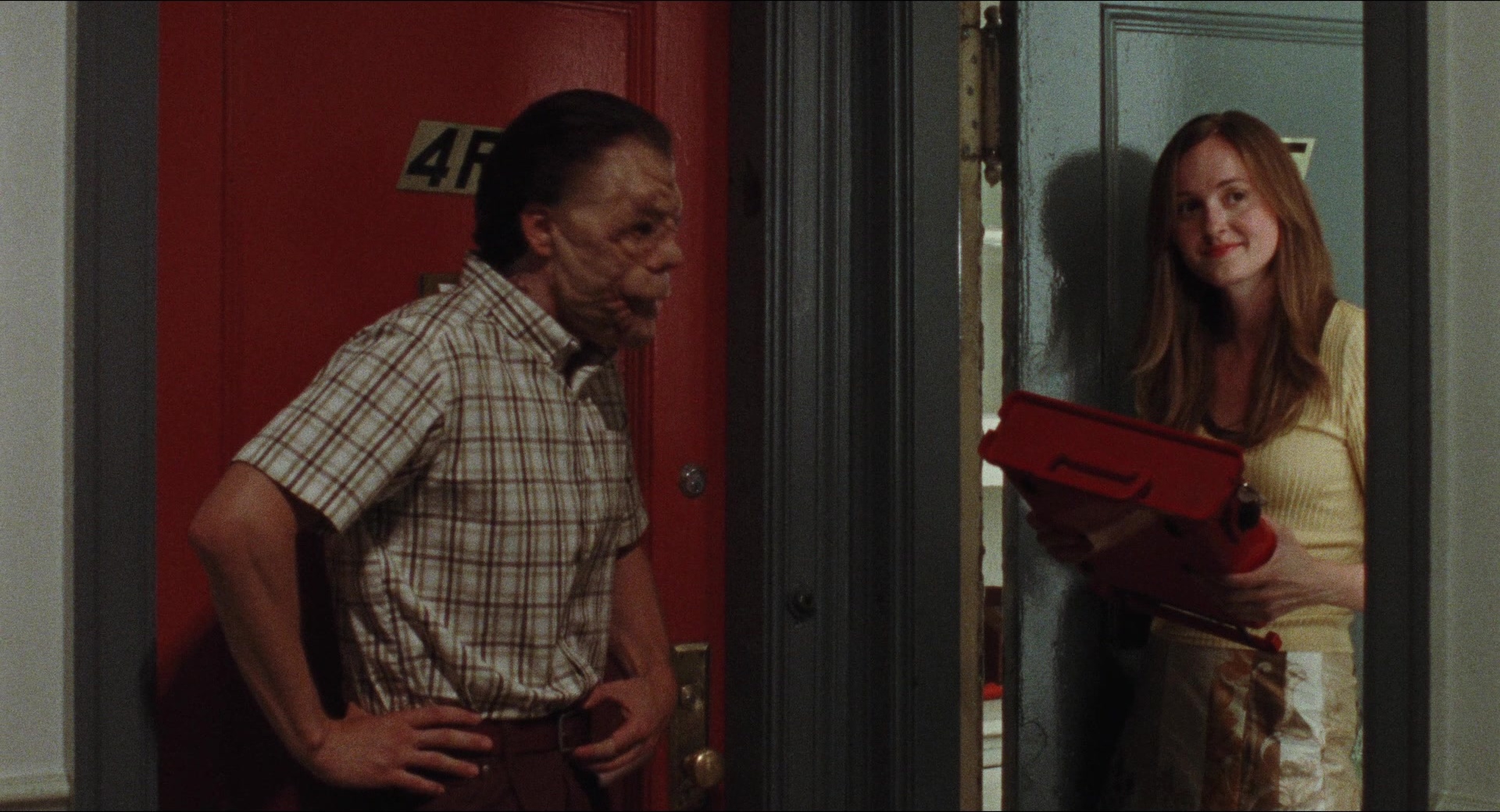 A Different Man (2024), wide, 1.85:1 — film still