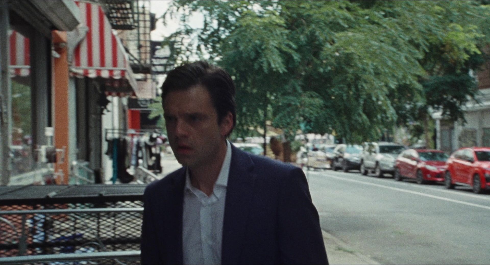 A Different Man (2024), wide, 1.85:1 — film still