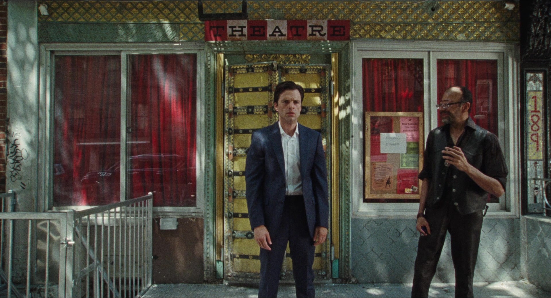 A Different Man (2024), wide, 1.85:1 — film still
