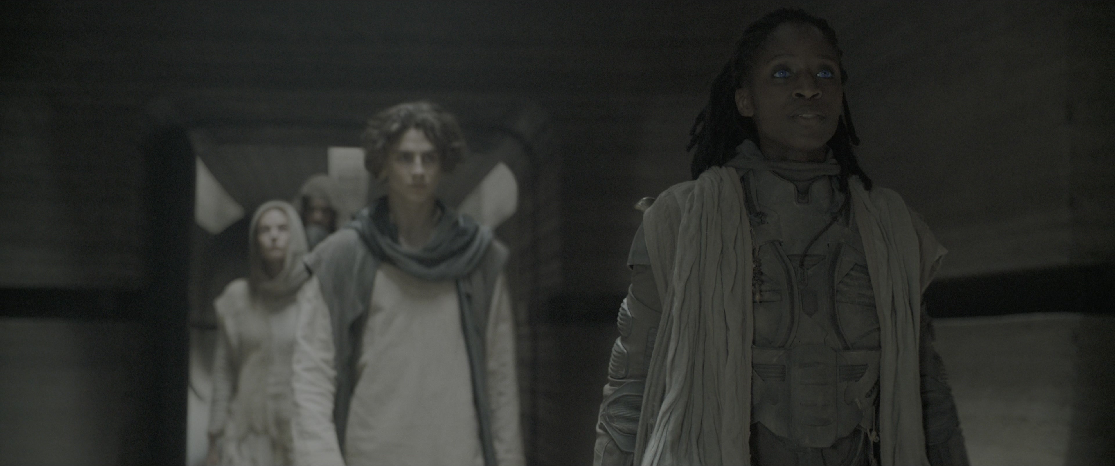 Dune: Part One (2021), close, 2.39:1 — film still