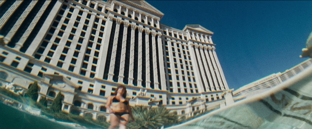Wide shot frame from The Hangover — standing, face, bird