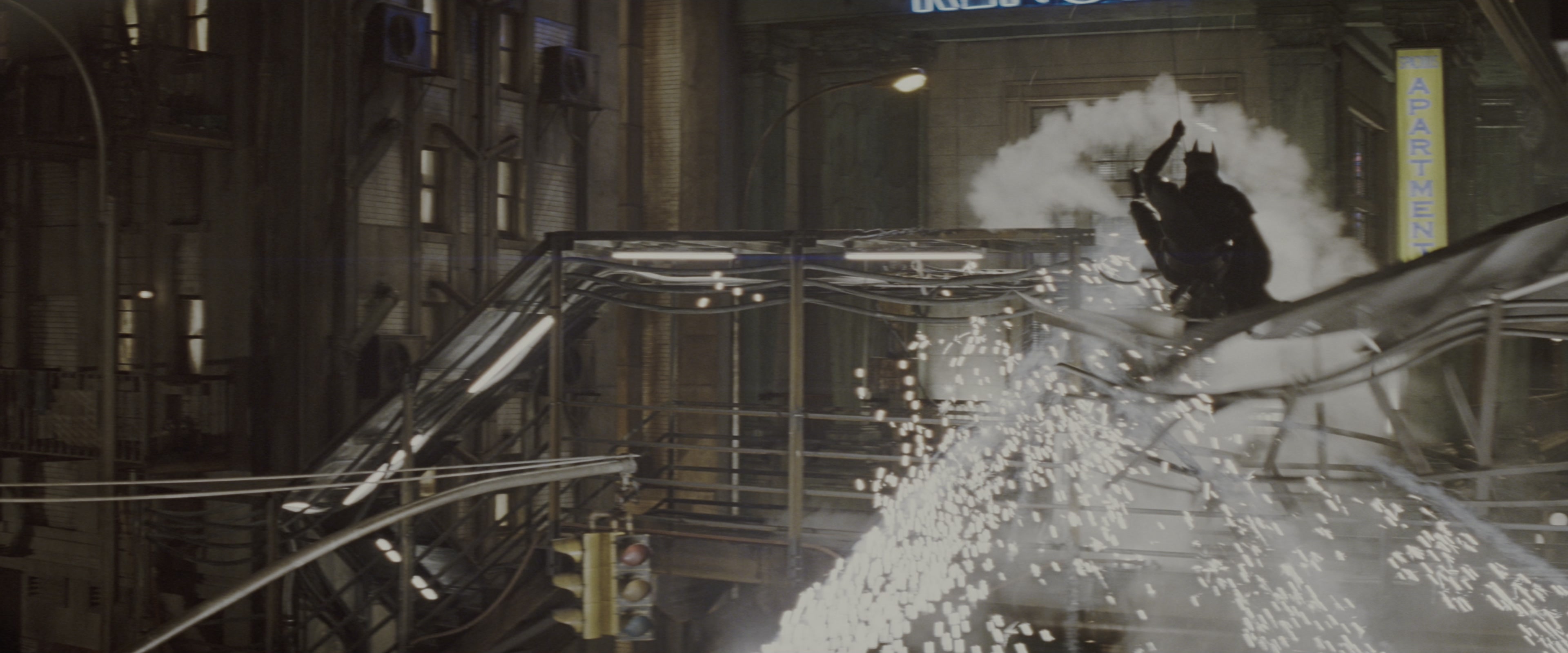Batman Begins (2005), wide, 2.40:1 — film still
