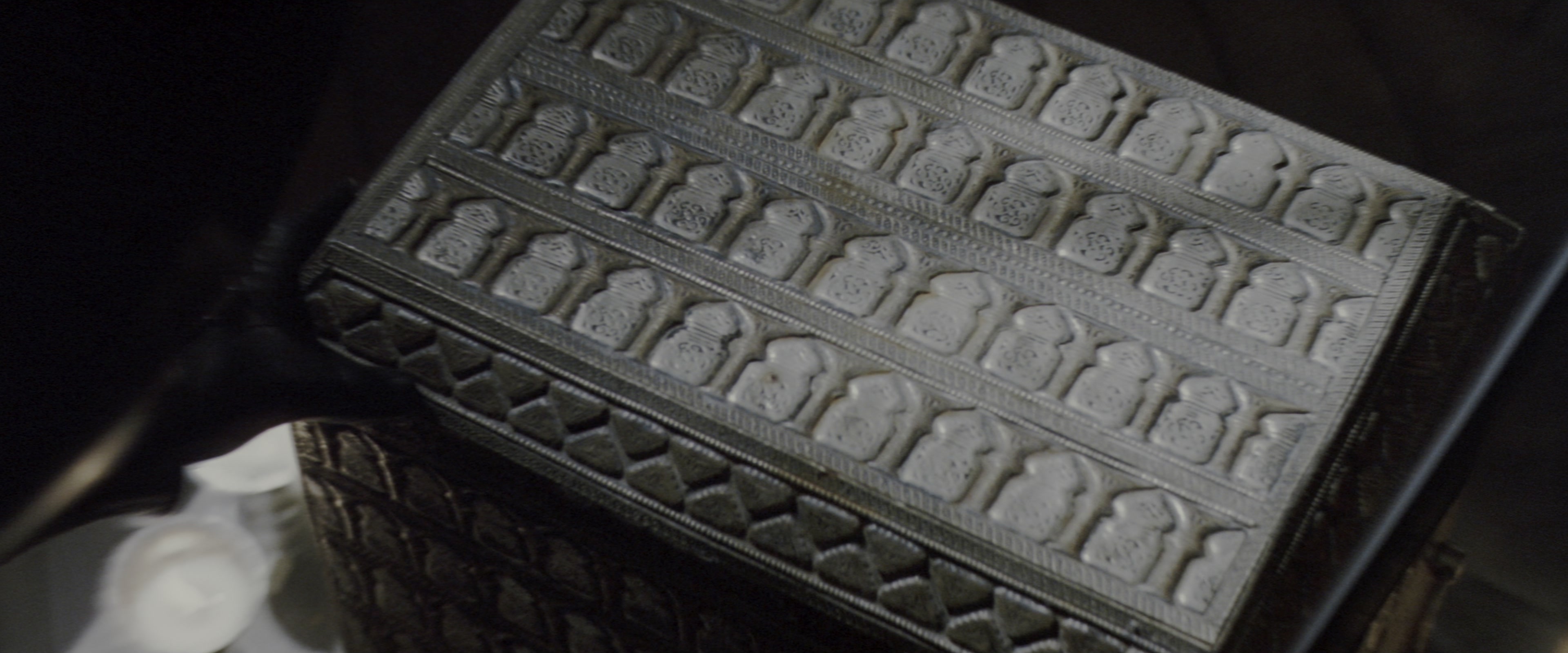 Batman Begins (2005), close, 2.40:1 — film still