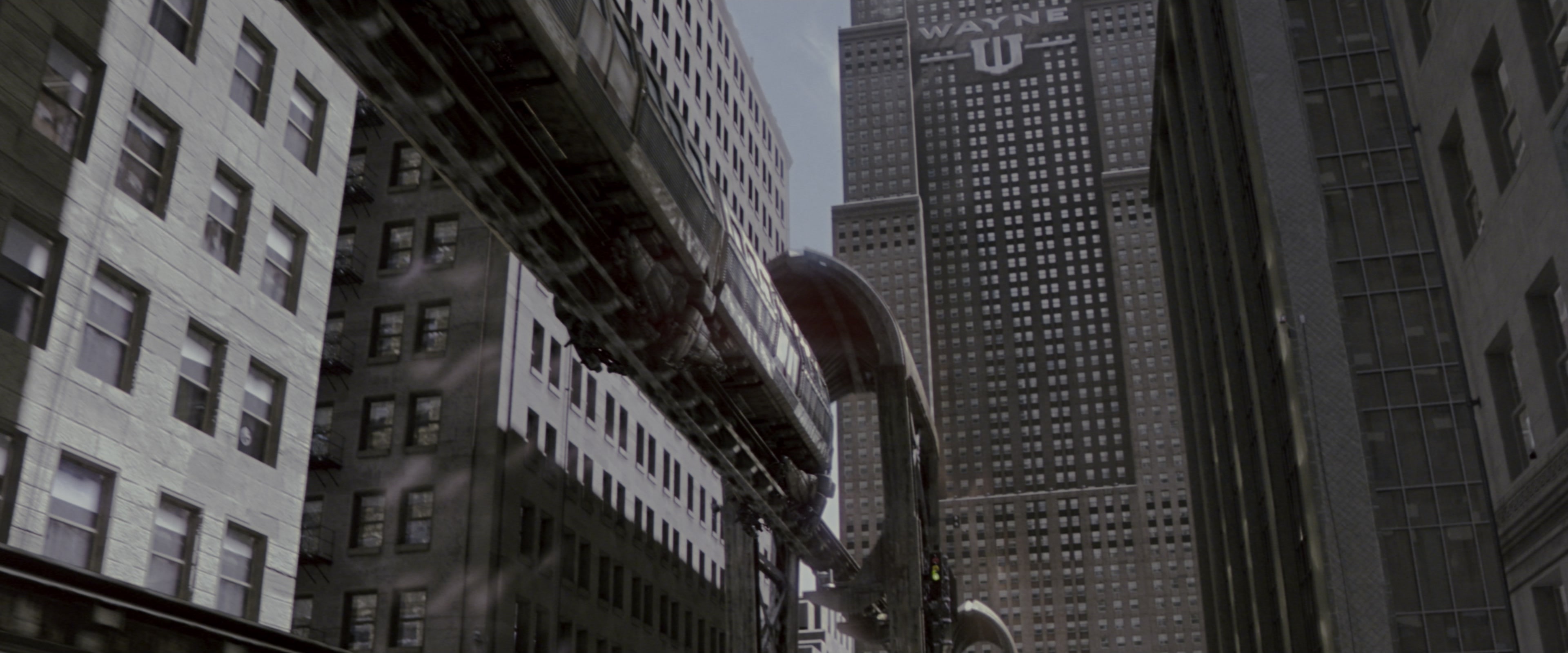 Batman Begins (2005), wide, 2.40:1 — film still