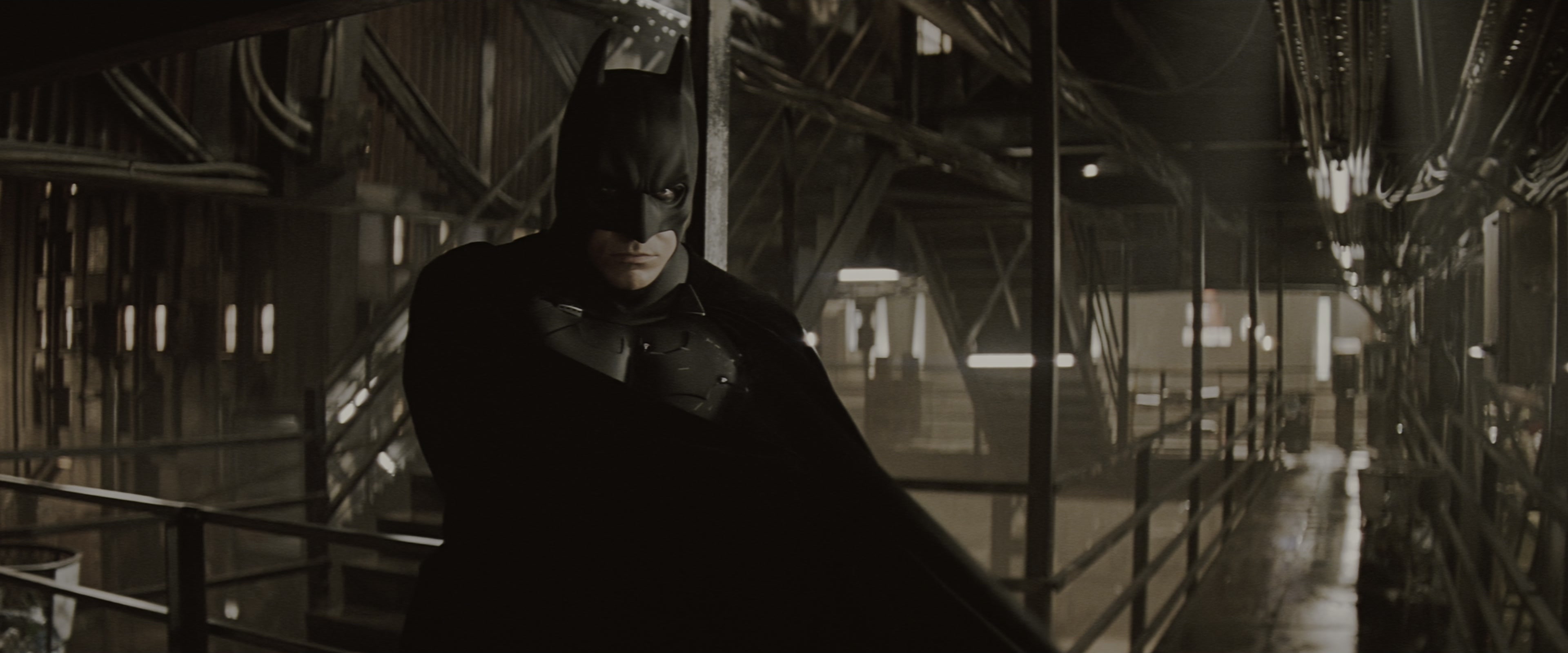 Batman Begins (2005), wide, 2.40:1 — film still