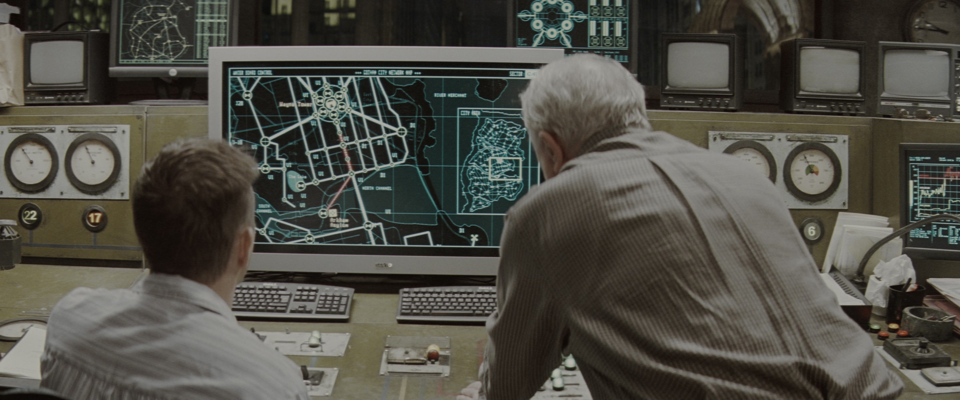 Batman Begins (2005), wide, 2.40:1 — film still