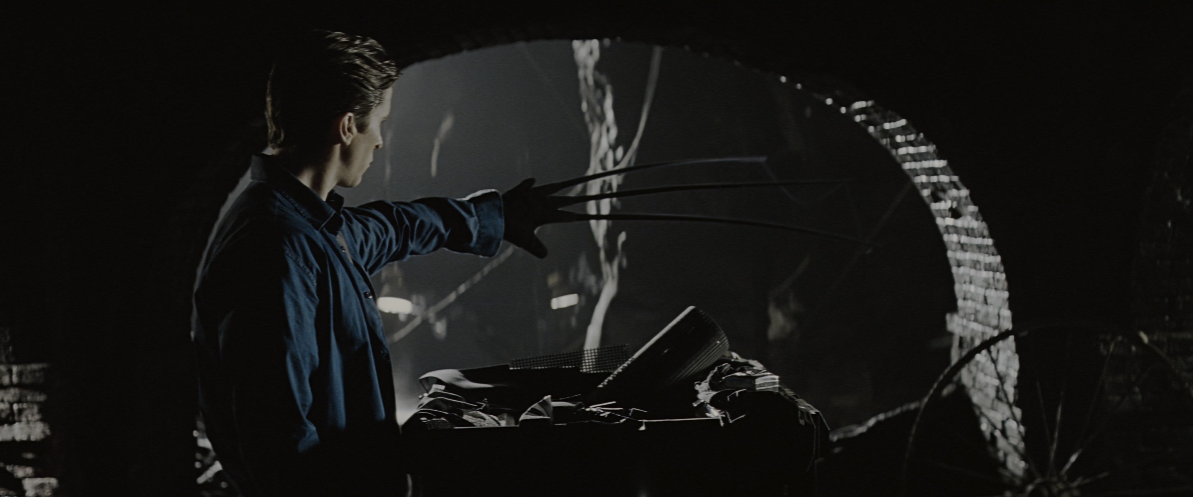 Batman Begins (2005), wide, 2.40:1 — film still