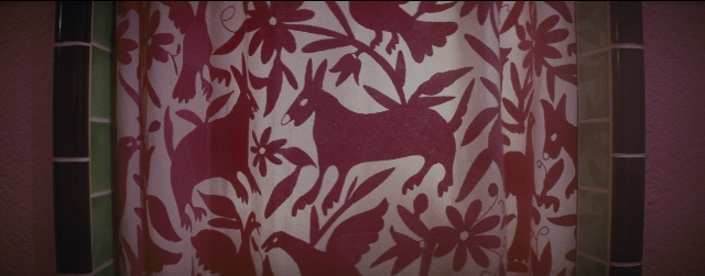 Wide shot frame from La La Land — standing, animal