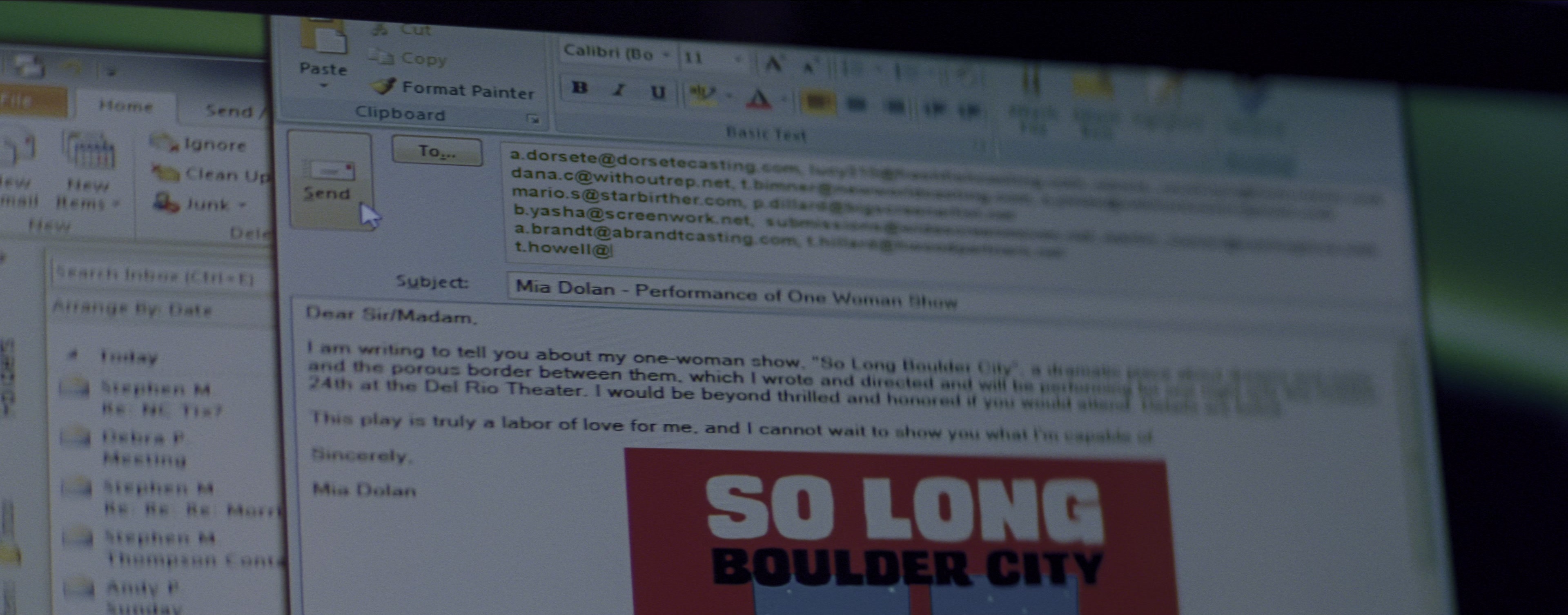 La La Land (2016), unknown, 2.55:1 — film still