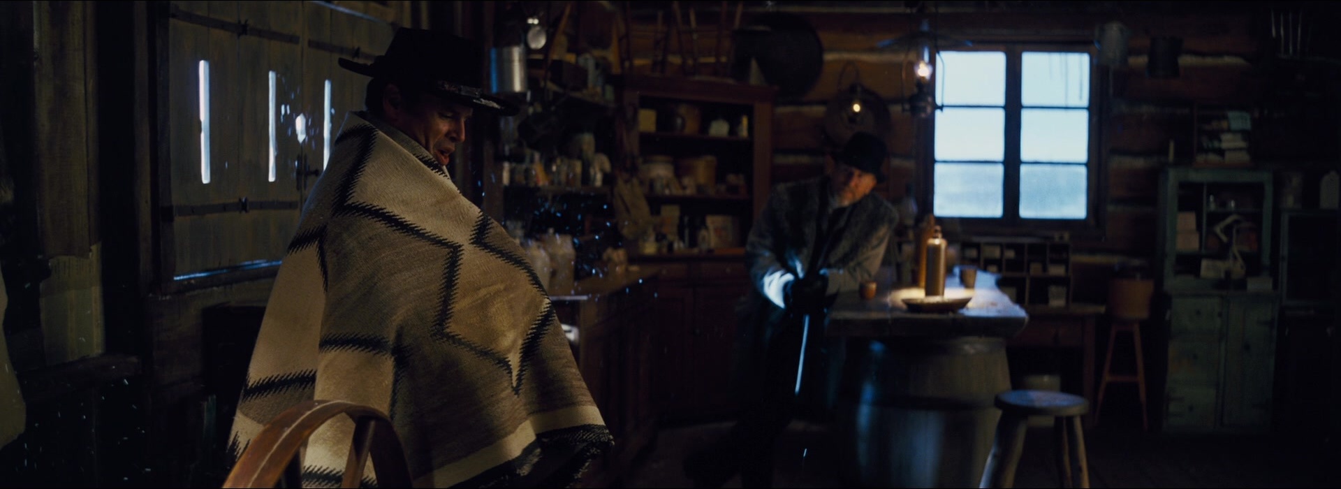 The Hateful Eight (2015), wide, 2.74:1 — film still