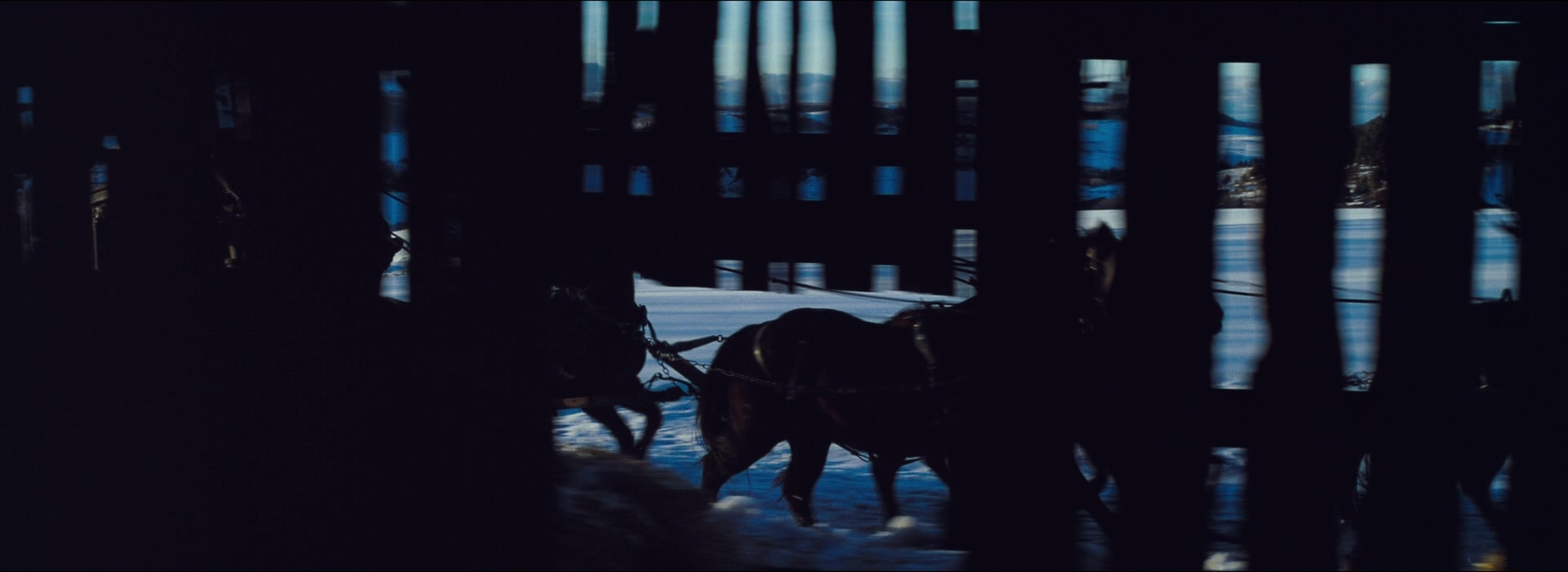 The Hateful Eight (2015), wide, 2.74:1 — film still