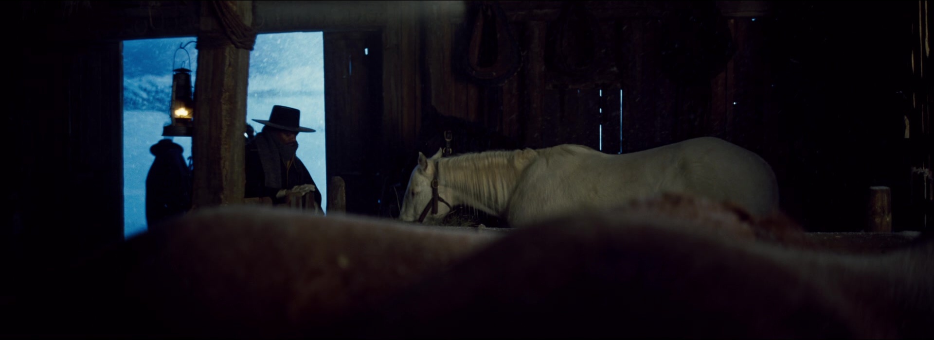 The Hateful Eight (2015), wide, 2.74:1 — film still