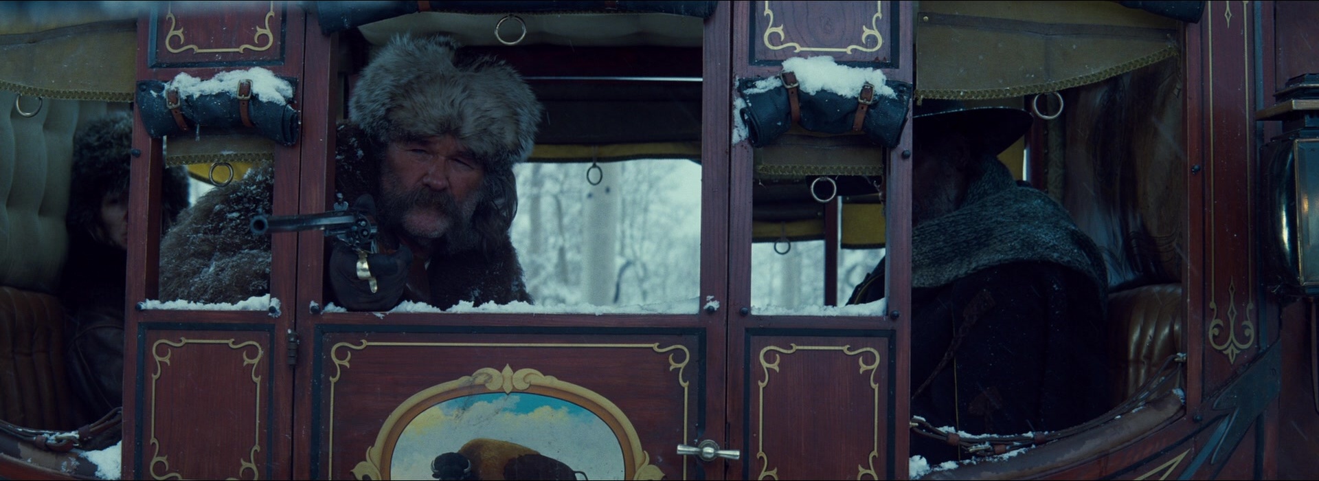 The Hateful Eight (2015), wide, 2.74:1 — film still