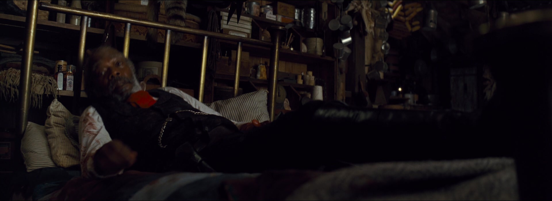 The Hateful Eight (2015), wide, 2.74:1 — film still