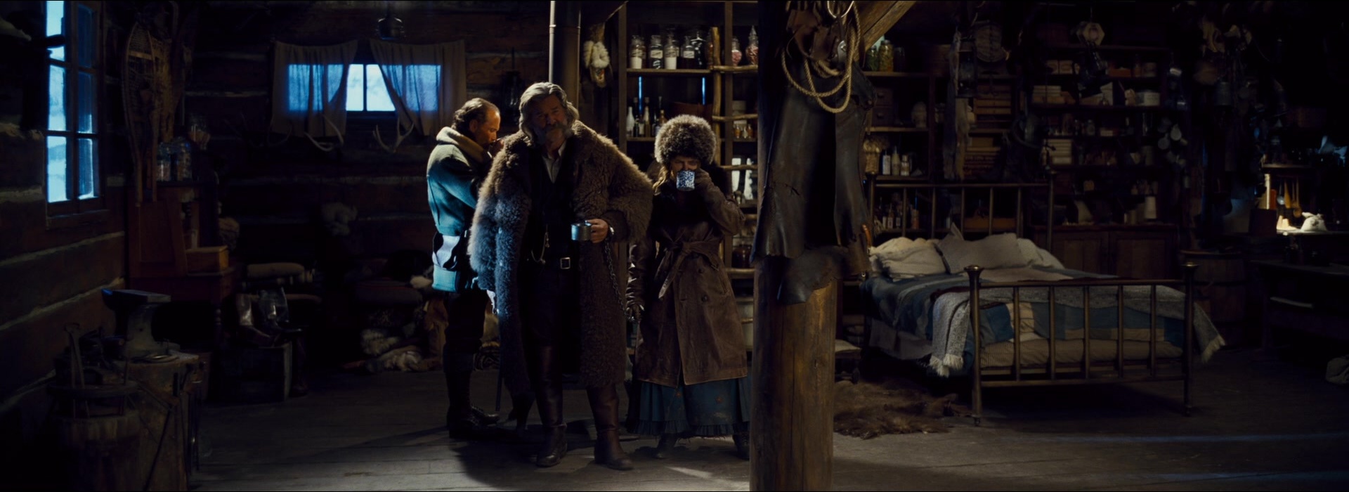 The Hateful Eight (2015), wide, 2.74:1 — film still