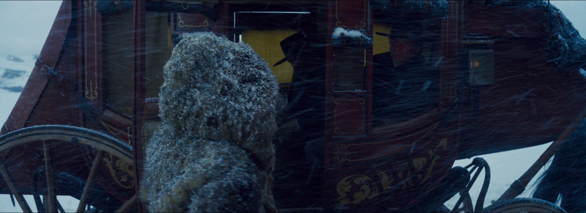 The Hateful Eight (2015), wide, 2.74:1 — film still